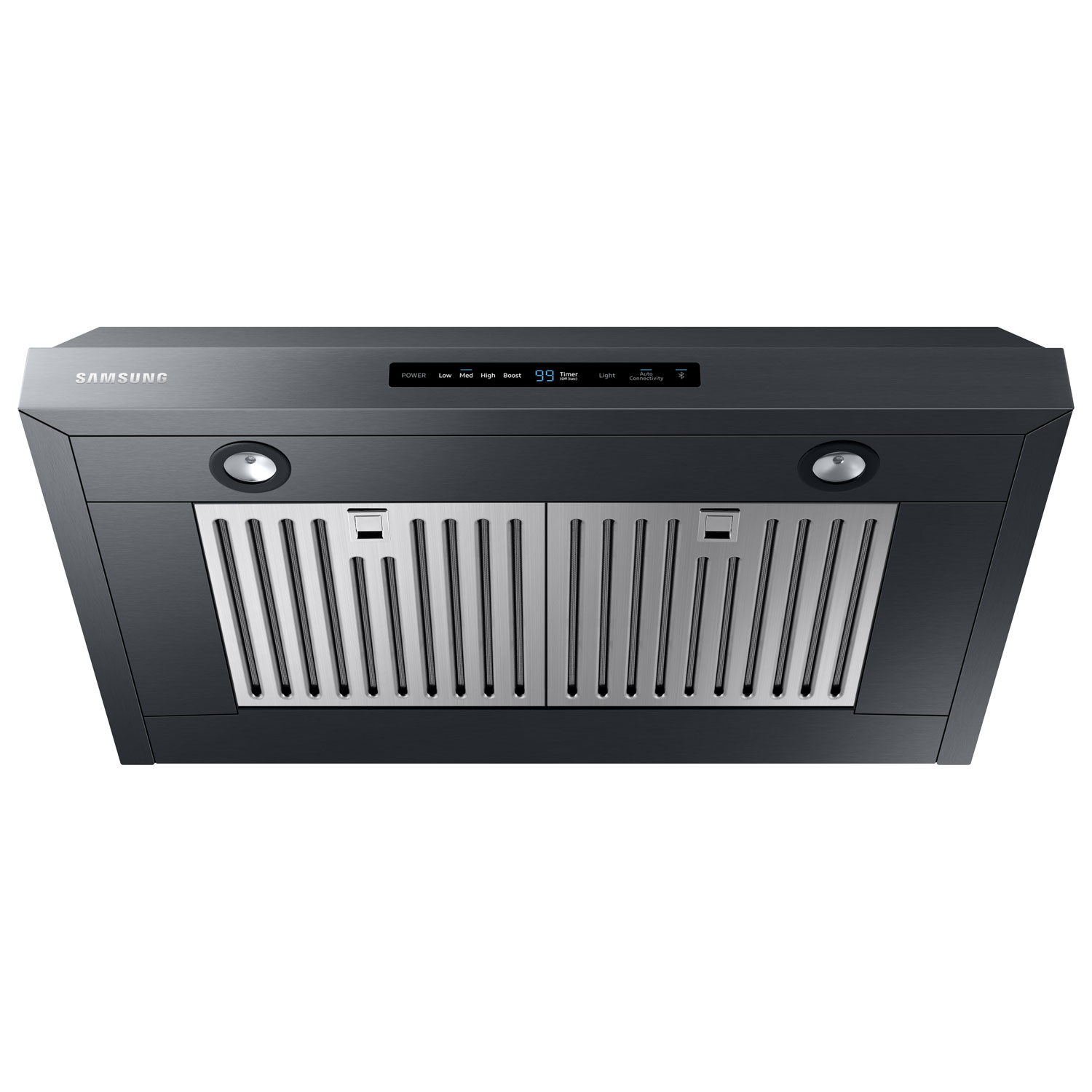 Hotte de dessous d'armoire de 30 po de Samsung - Acier inoxydable noir