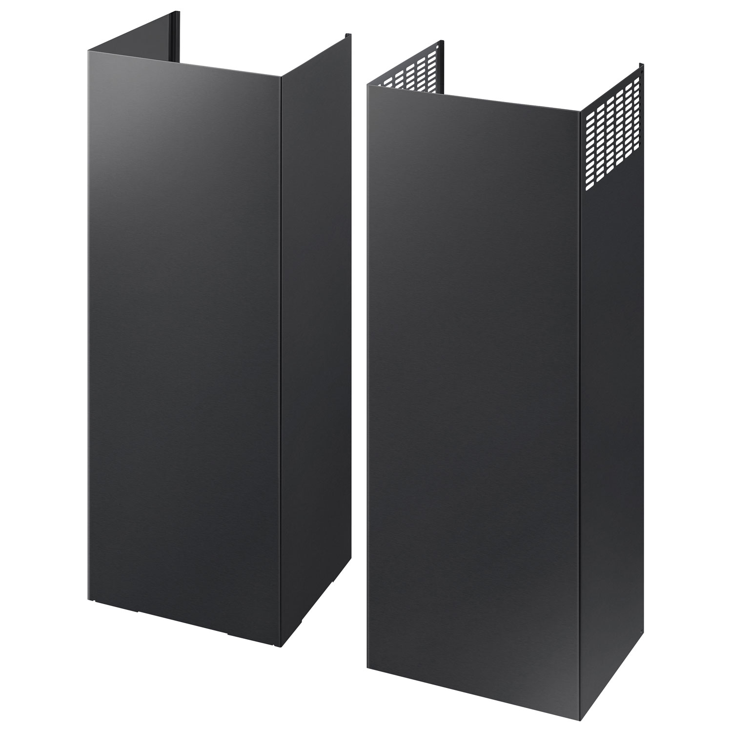 Samsung Chimney Hood Extension Kit - Black Stainless Steel