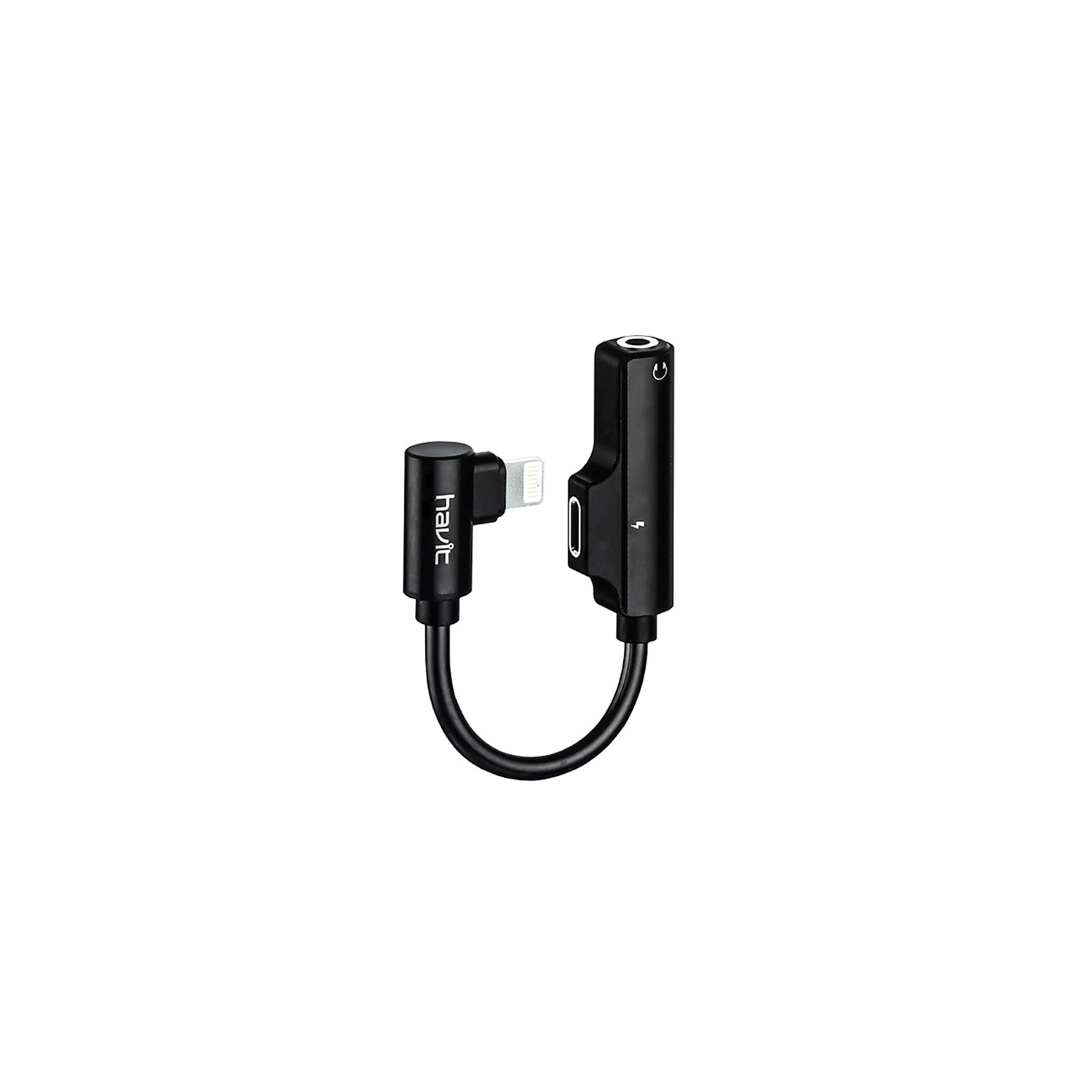 Havit H663 lightning Male to lightning Female and  audio cable adapter  | Best Buy Canada