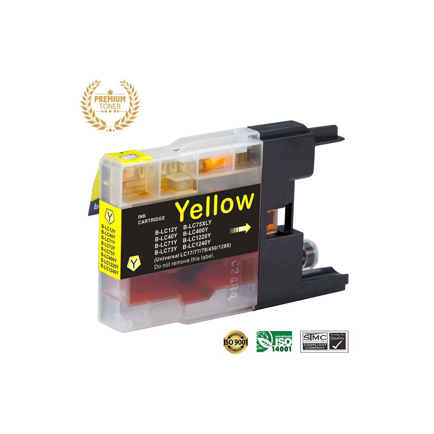 Ultra Ink™ New Brother Printer LC71/75 Y High Yield Yellow Inkjet Cartridge Online Only!