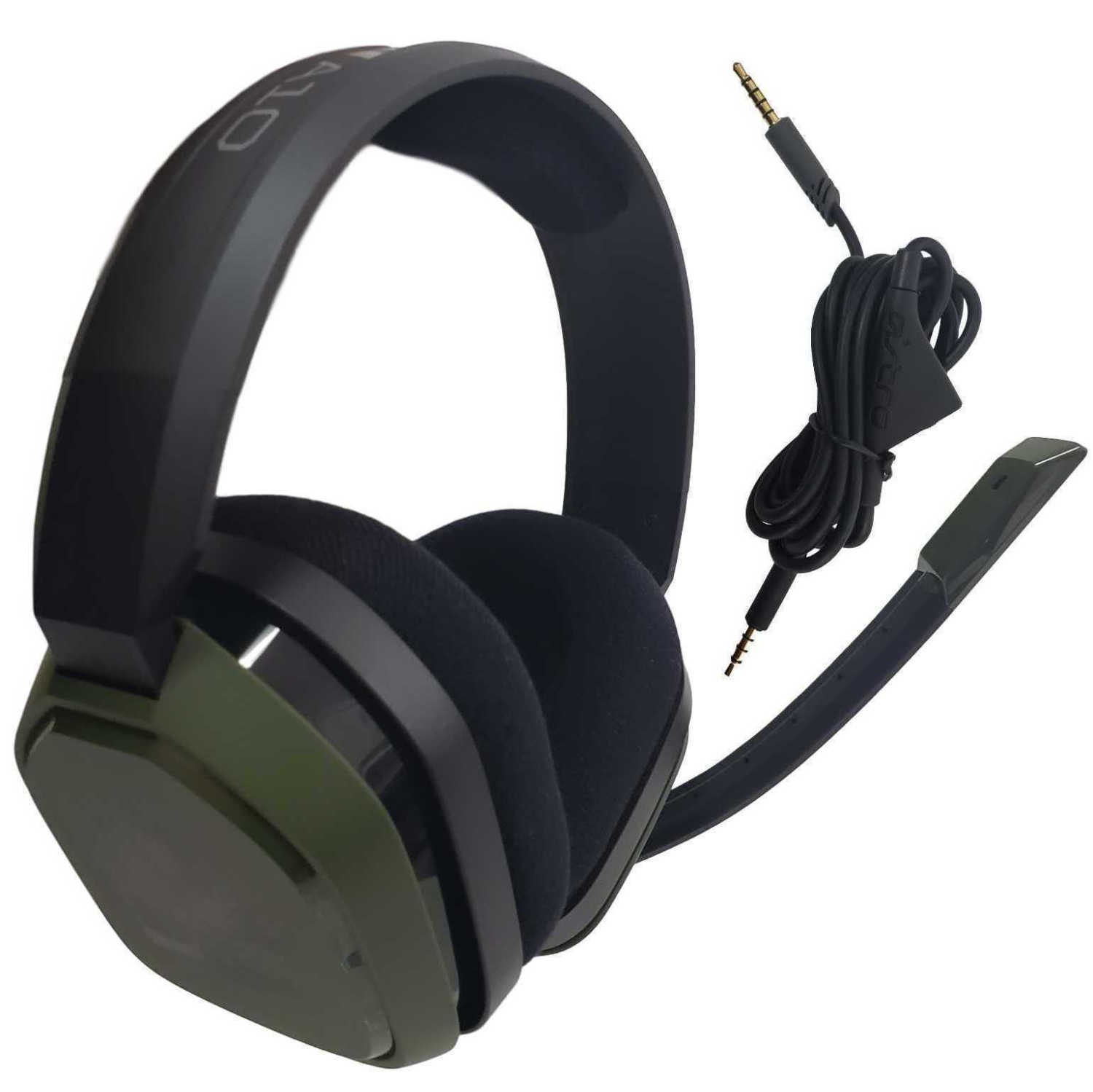 Refurbished (Excellent) - Logitech Astro A10 Call Of Duty Wired Gaming Headset 939-001507 Green/Black - Certified Refurbished