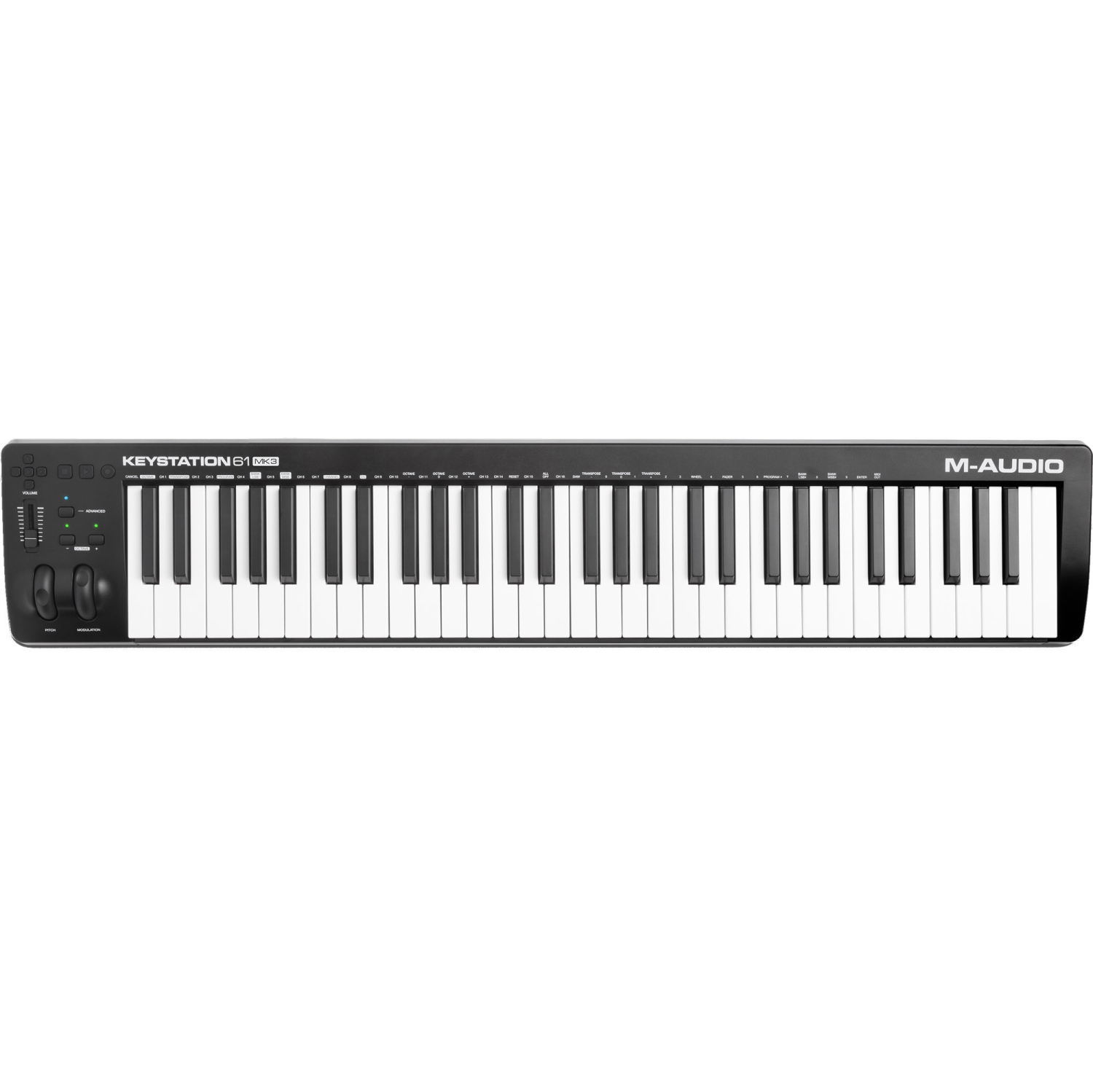 Contrôleur de clavier M-Audio Keystation MK3 à 61 touches
