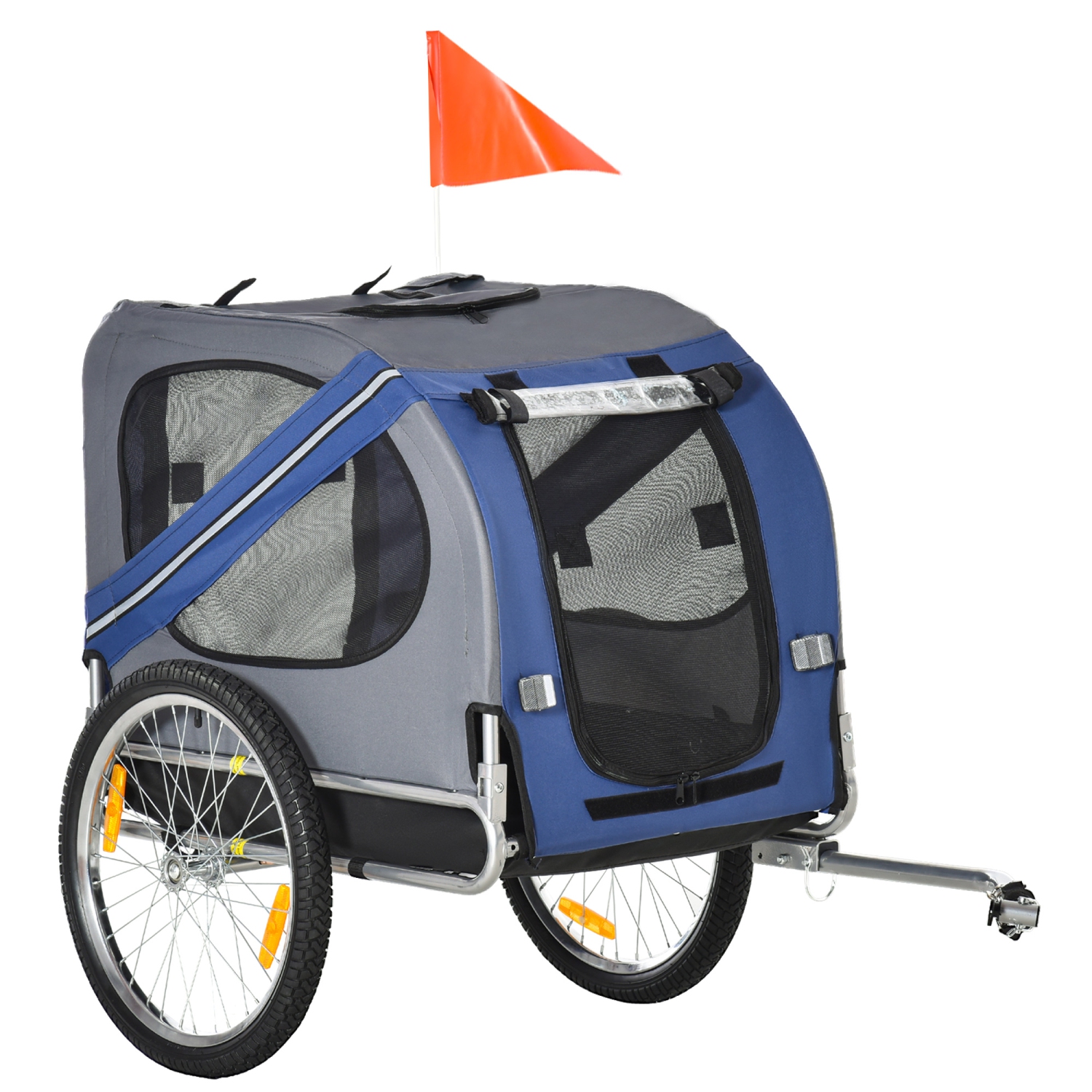 pawhut dog trailer
