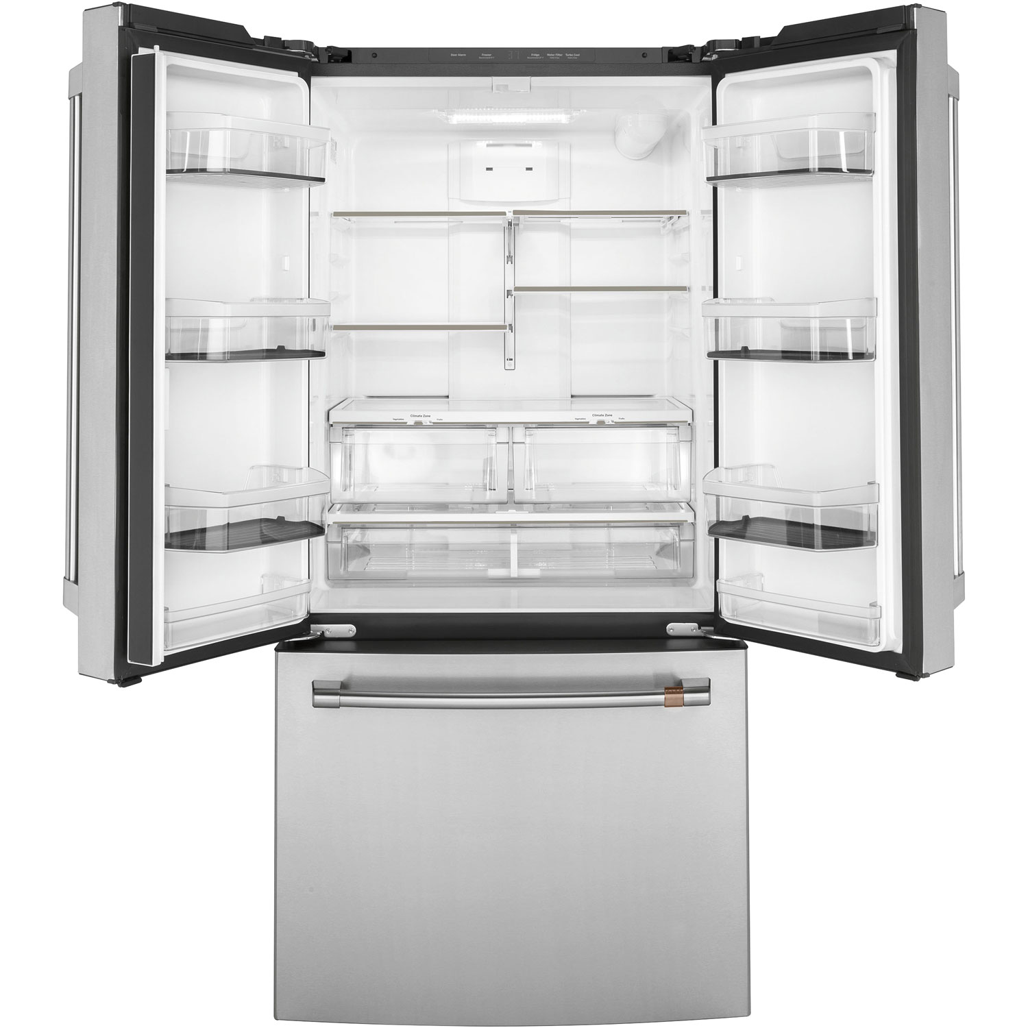 Café 33" 18.6 Cu. Ft. Counter-Depth French Door Refrigerator - Stainless Steel