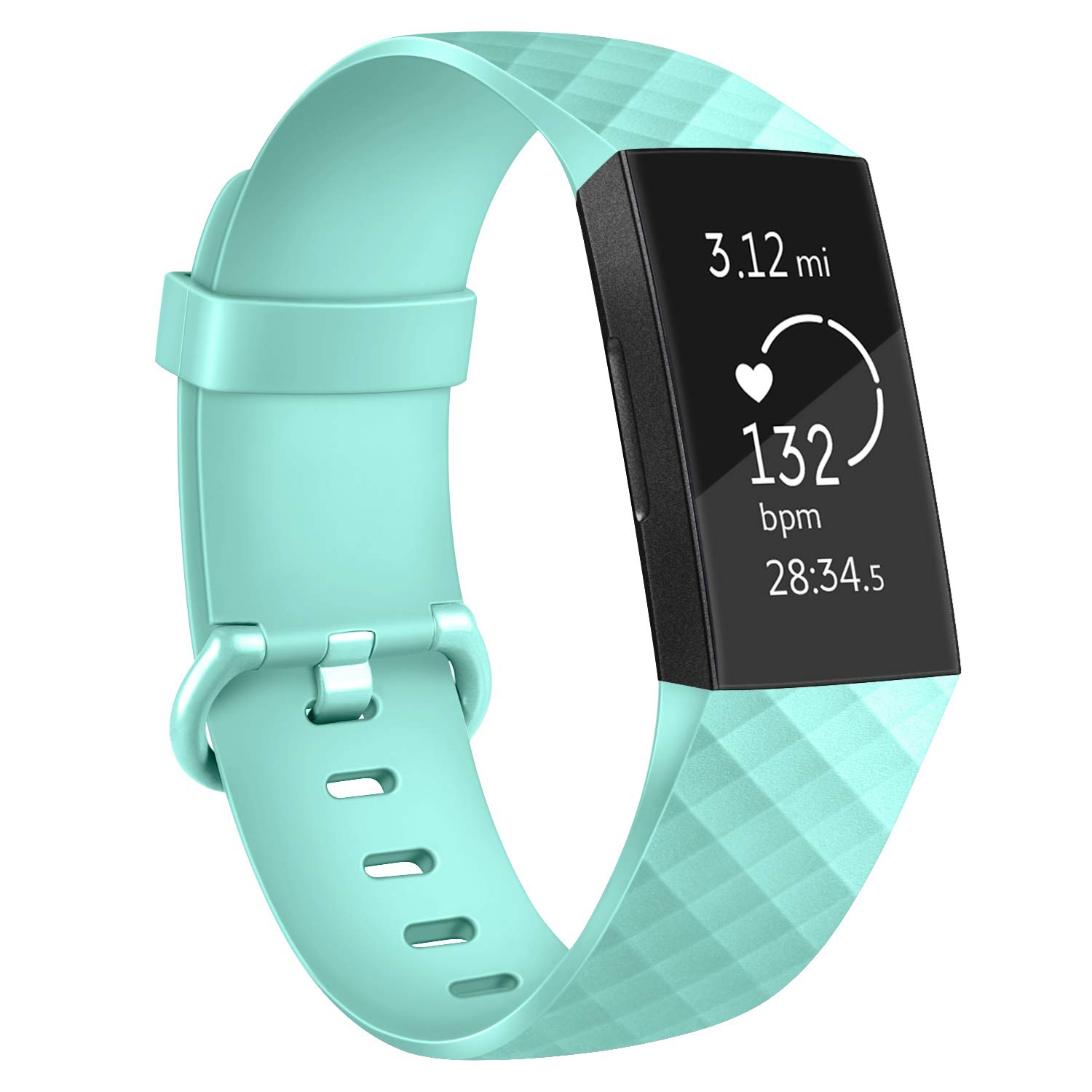 Fitbit Charge 3 Bands, Classic Soft Replacement Wristband Sport Strap (10 PACK)