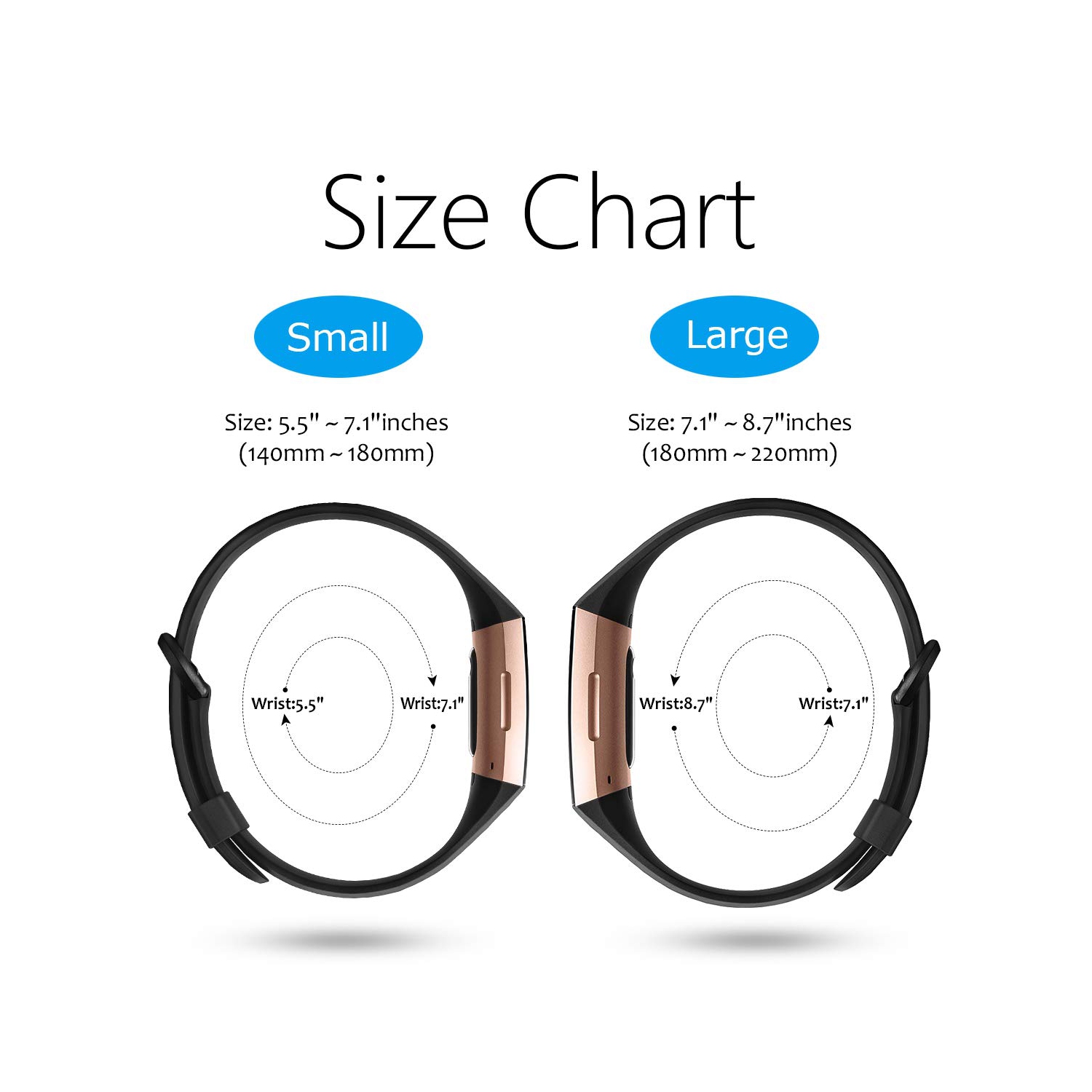 Bracelet charge 3/se de Fitbit, bracelet sport classique et édition spéciale (PAQUET de 3)