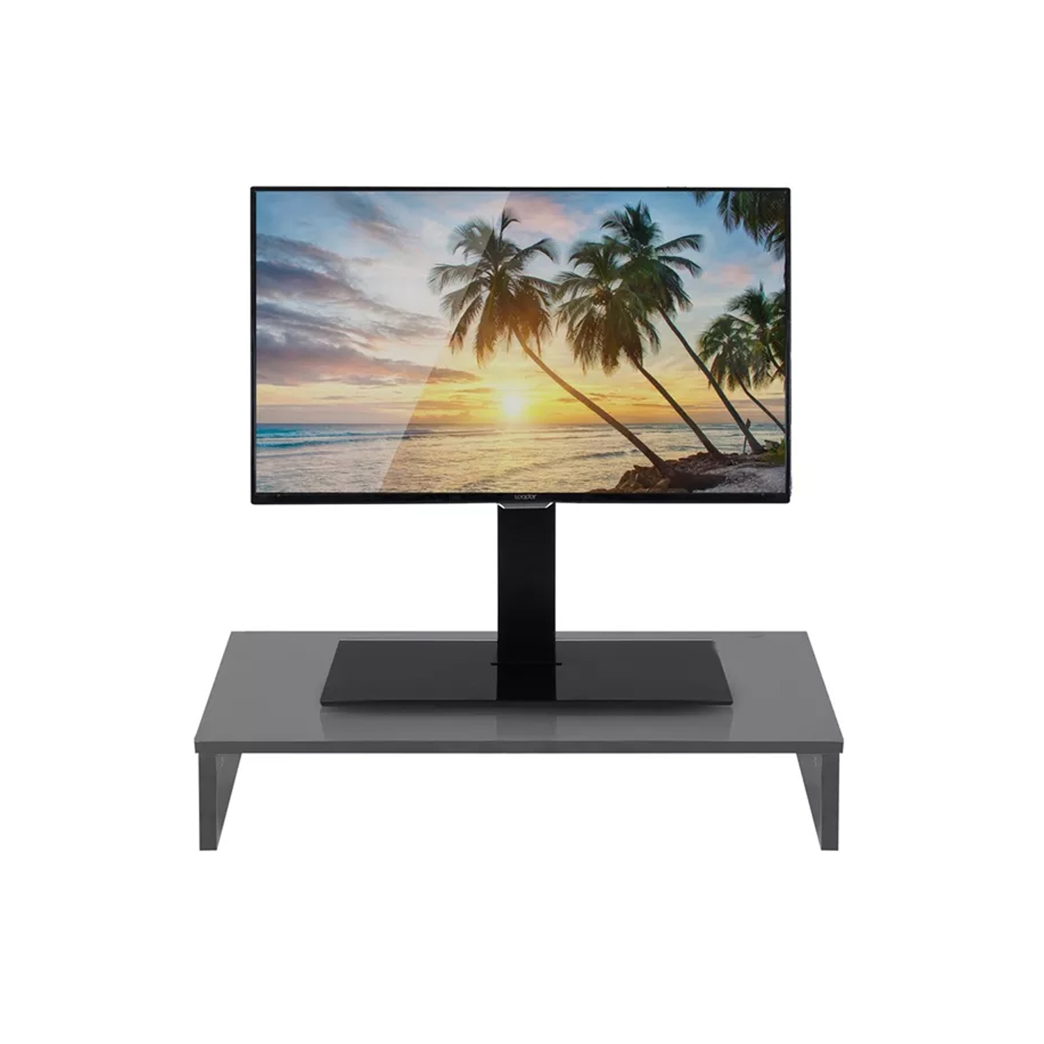 Duramex Computer Monitor Riser 16 inch Wide Monitor Stand Save Space
