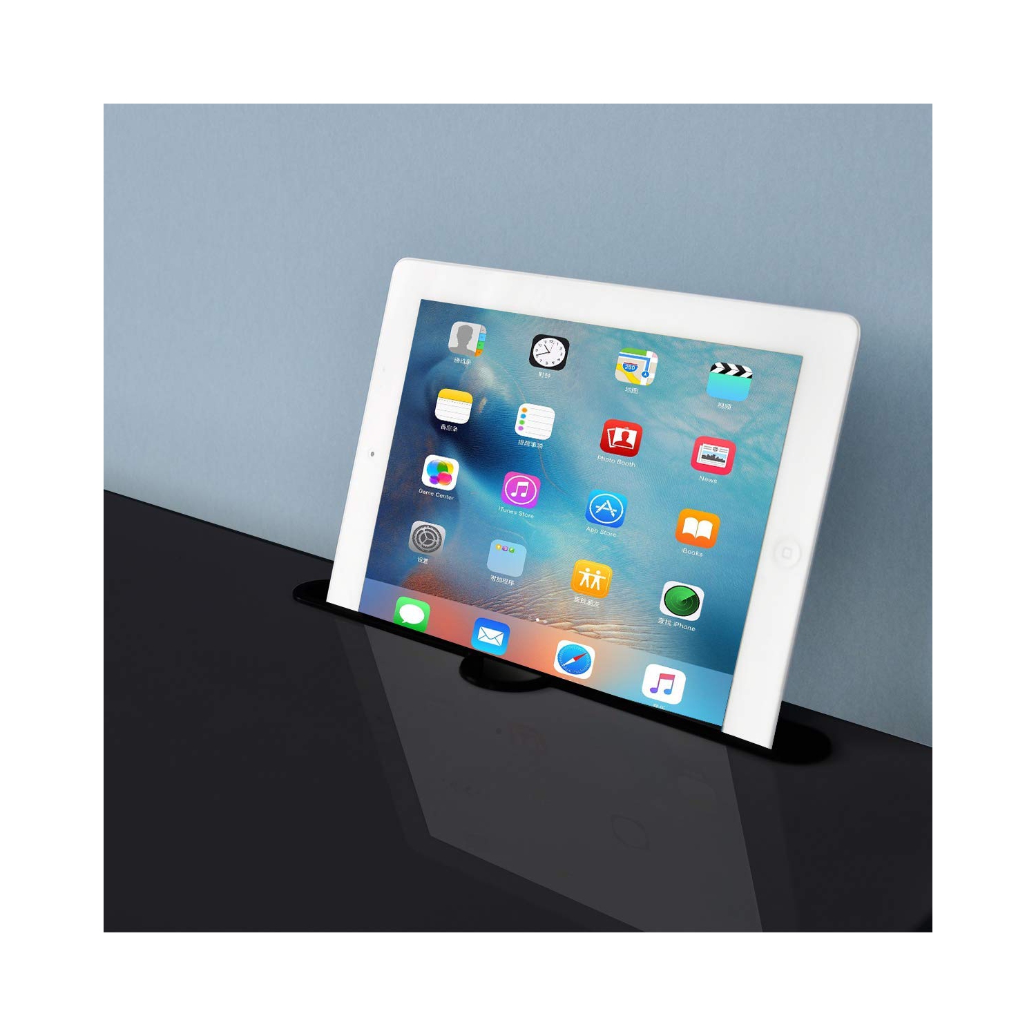 Duramex Adjustable Rolling Mobile Table 31.4" Portable Laptop Computer Stand Desk Cart Tray, Black