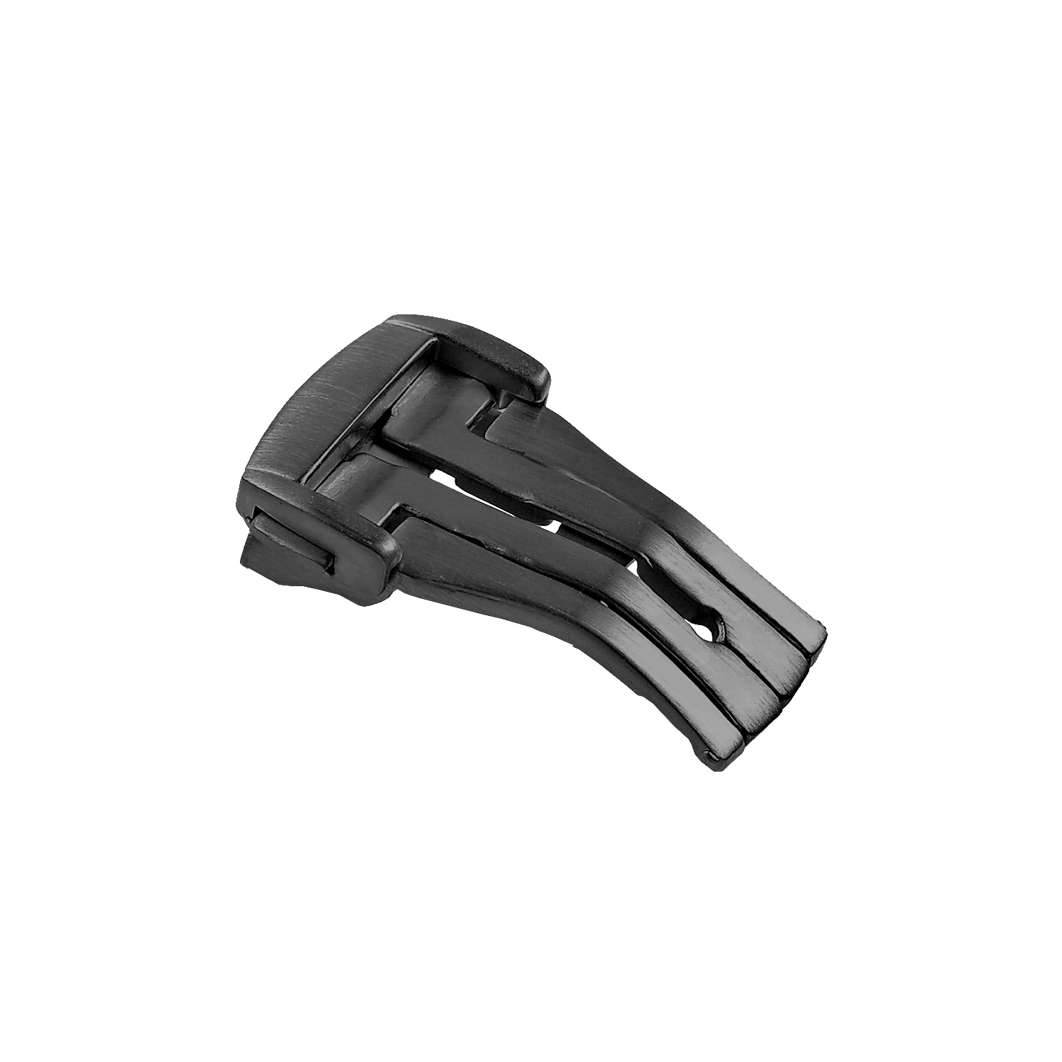 StrapsCo Bracelet de Montre en Caoutchouc de Silicone avec Boucle Noire pour Omega Seamaster Planet Ocean - 20mm - Noir et Bleu