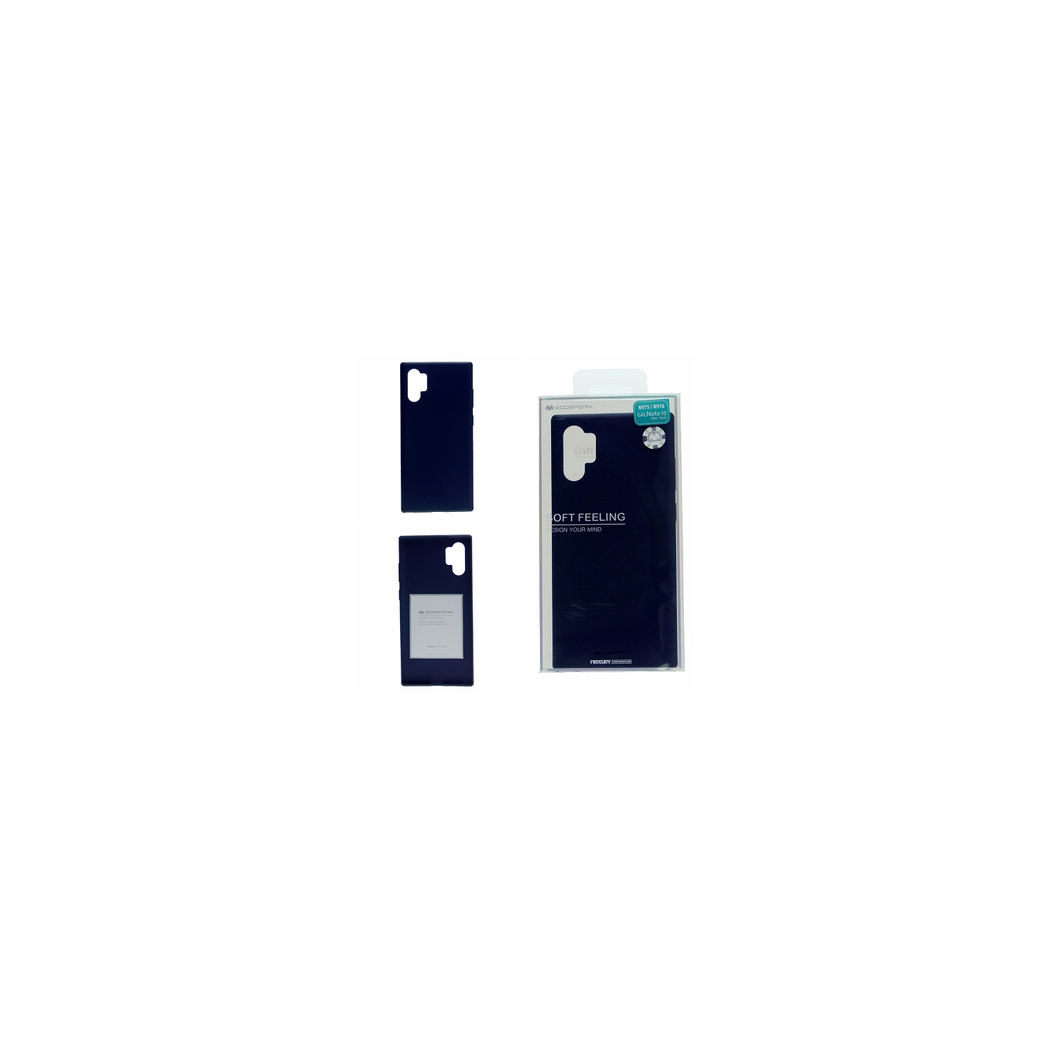 For Samsung Note 10 Plus Goosepry Soft Feeling, Navy Blue