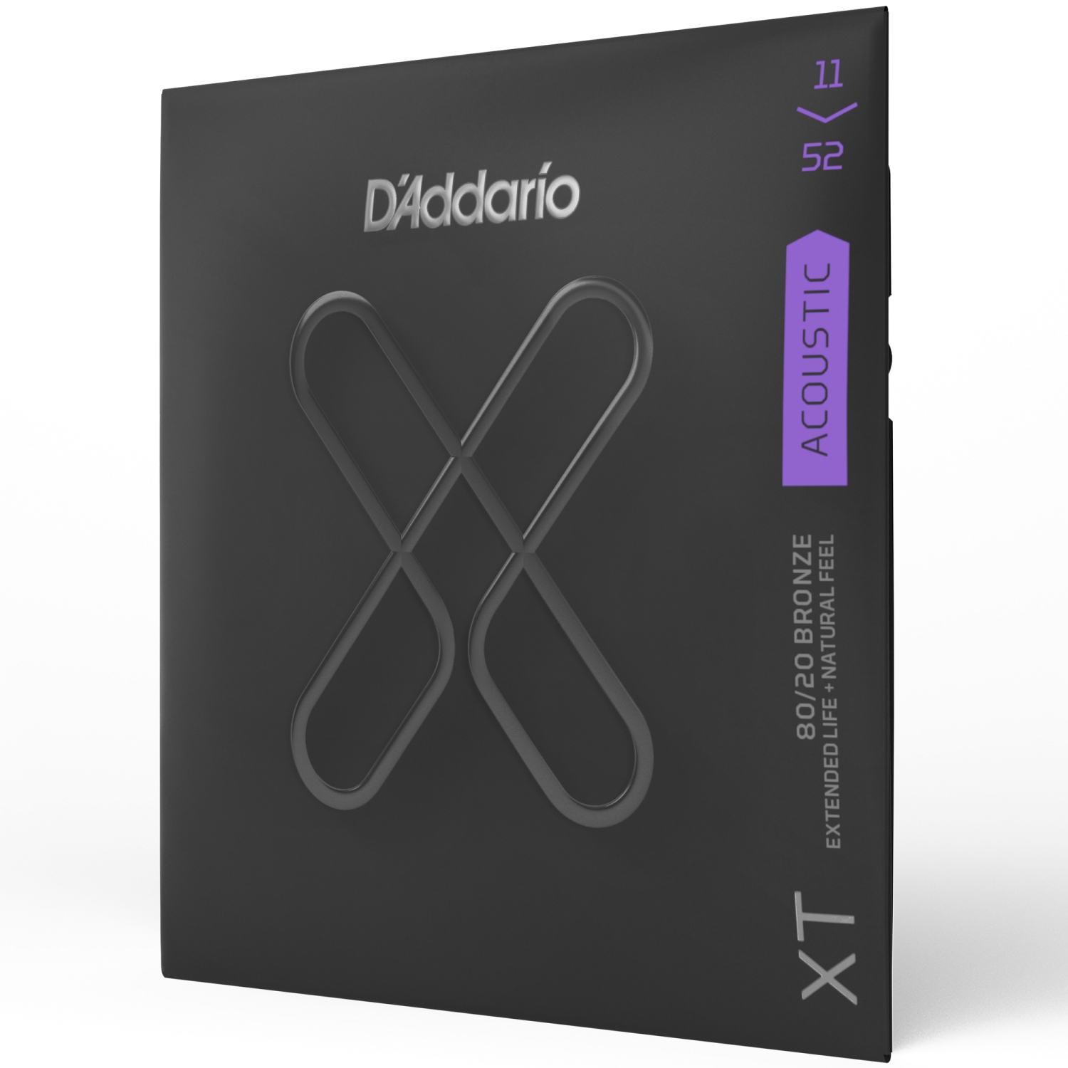 D'Addario XT 80/20 Bronze Acoustic Guitar Strings - Light 11-52