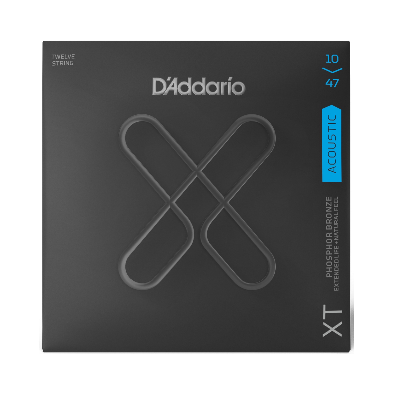 D'Addario XT Phosphor Bronze Acoustic Guitar 12 Strings - Light