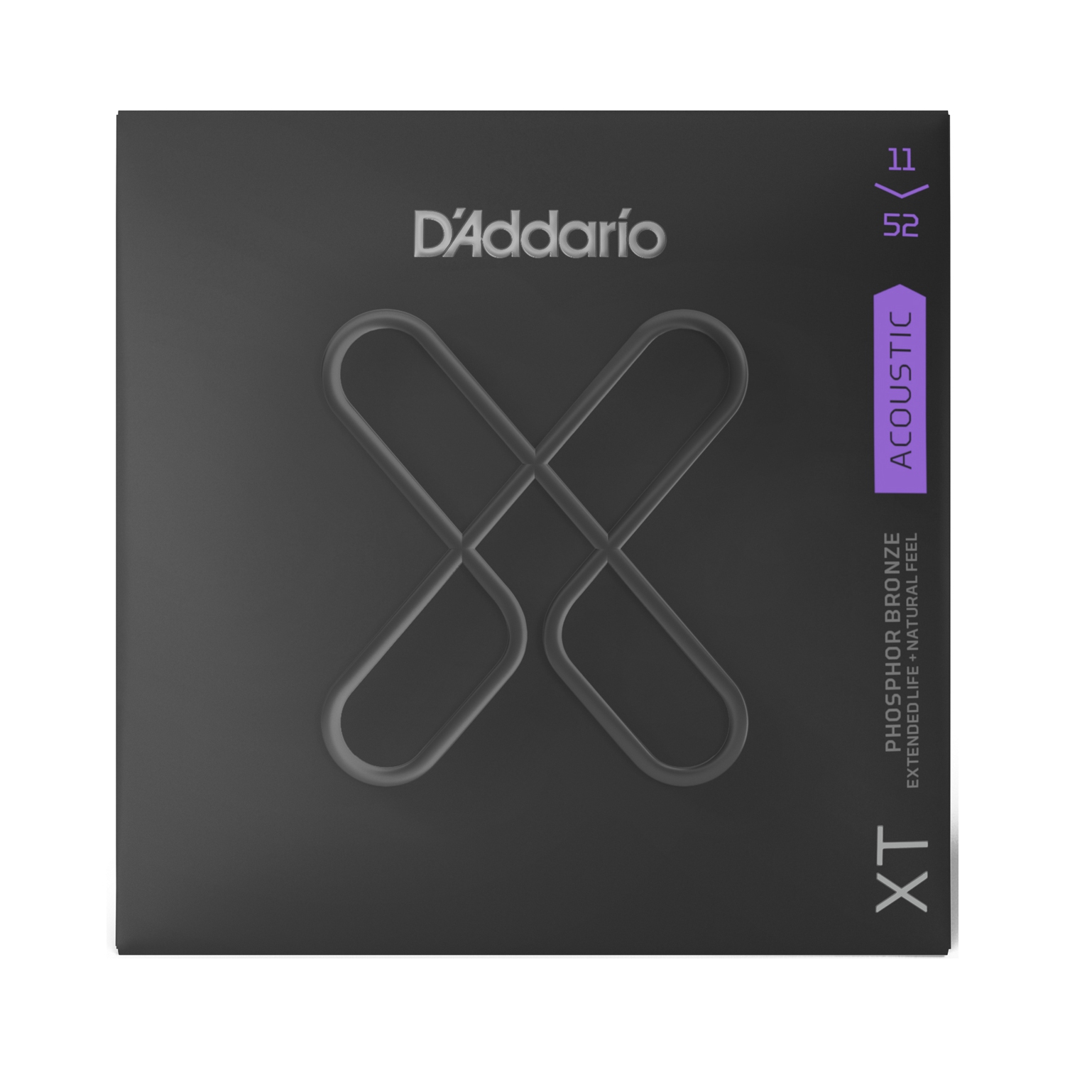 D'Addario XT Phosphor Bronze Acoustic Guitar Strings - Custom Light