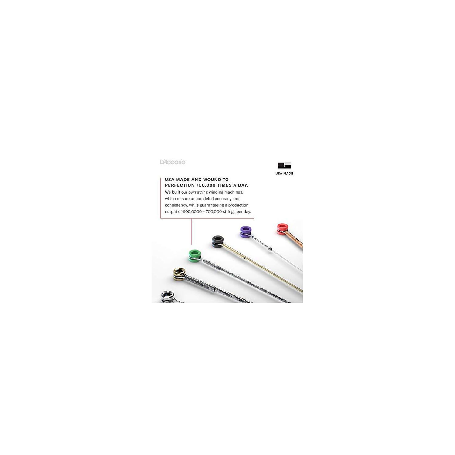 D'Addario XT Nickel Plated Steel Electric Guitar Strings, Regular Light, 10-46