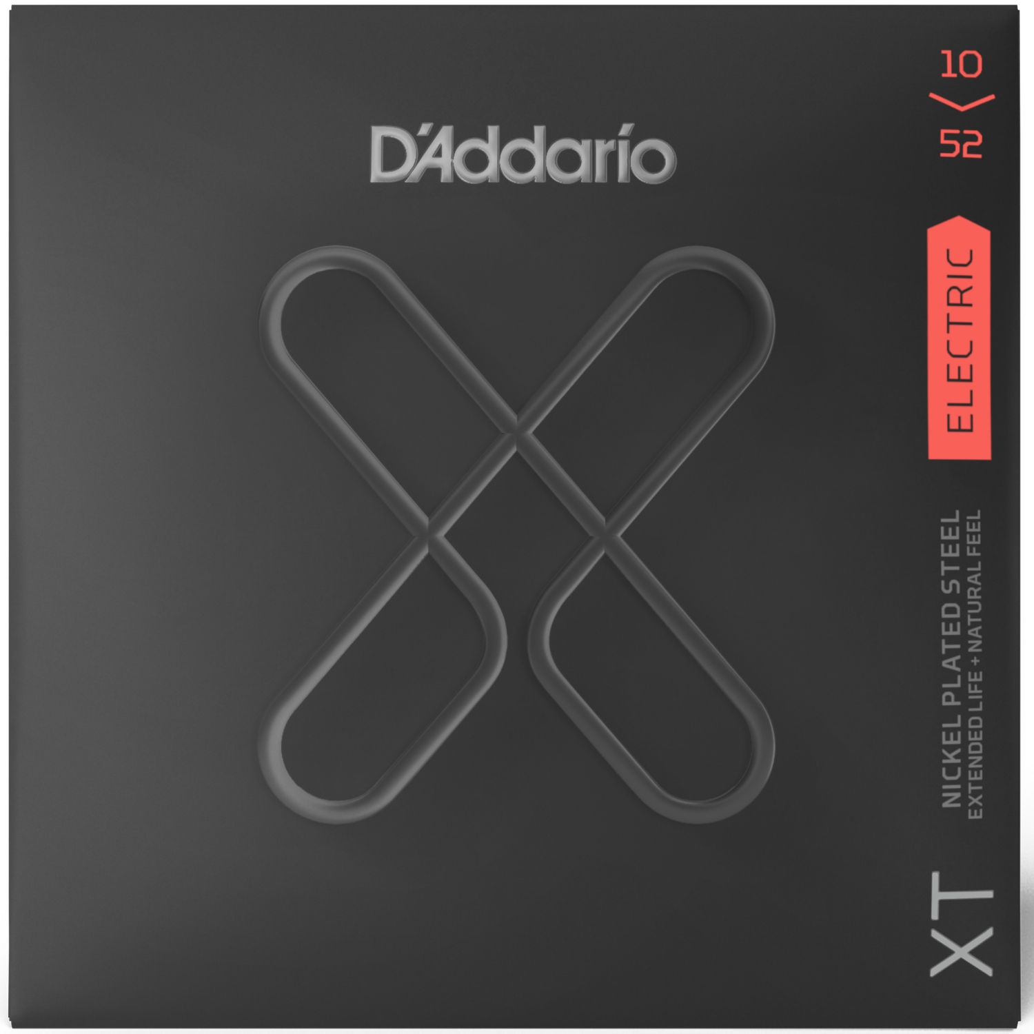 D'Addario XT Nickel Plated Electric Guitar Strings - 10-52