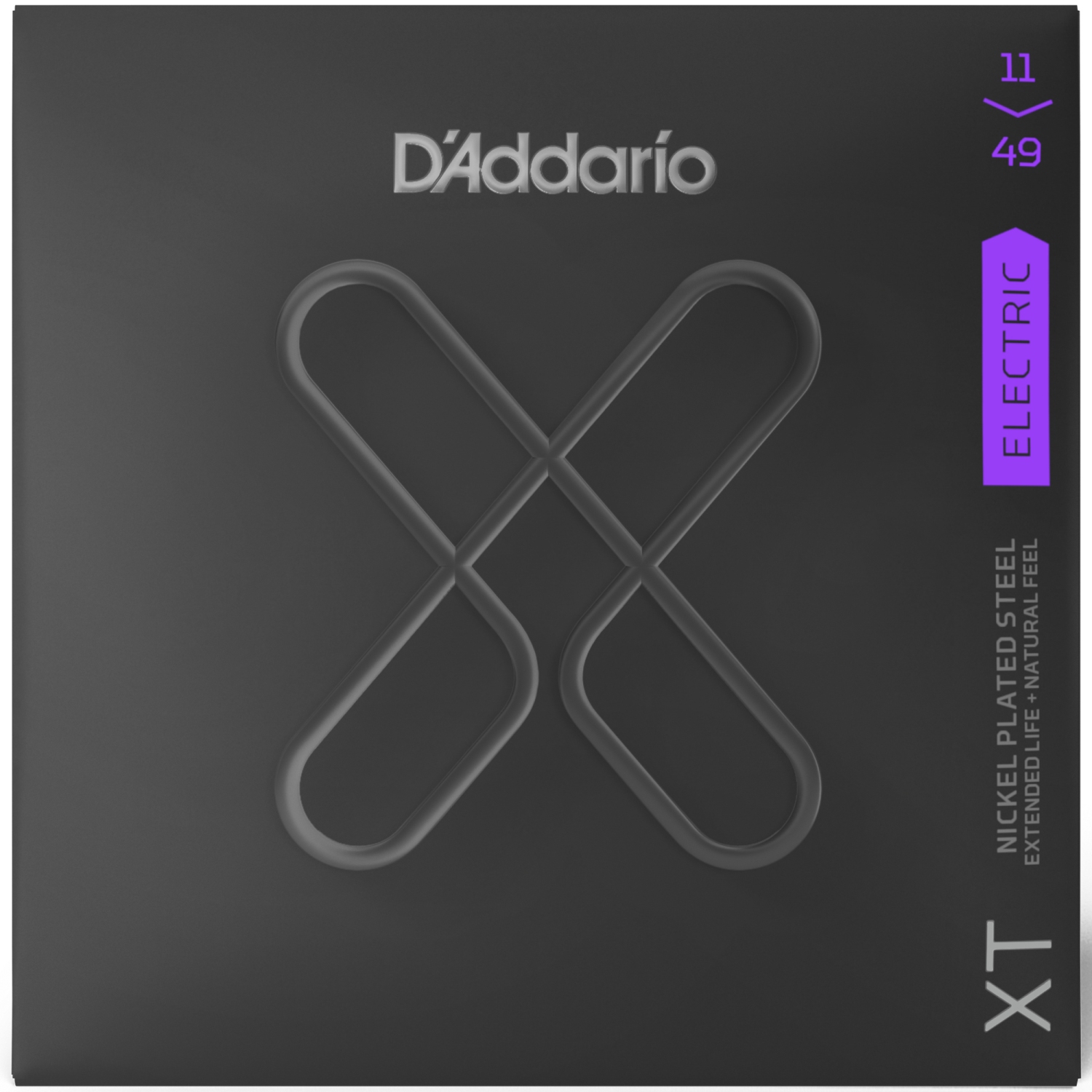 D'Addario XT Nickel Plated Electric Guitar Strings - Medium