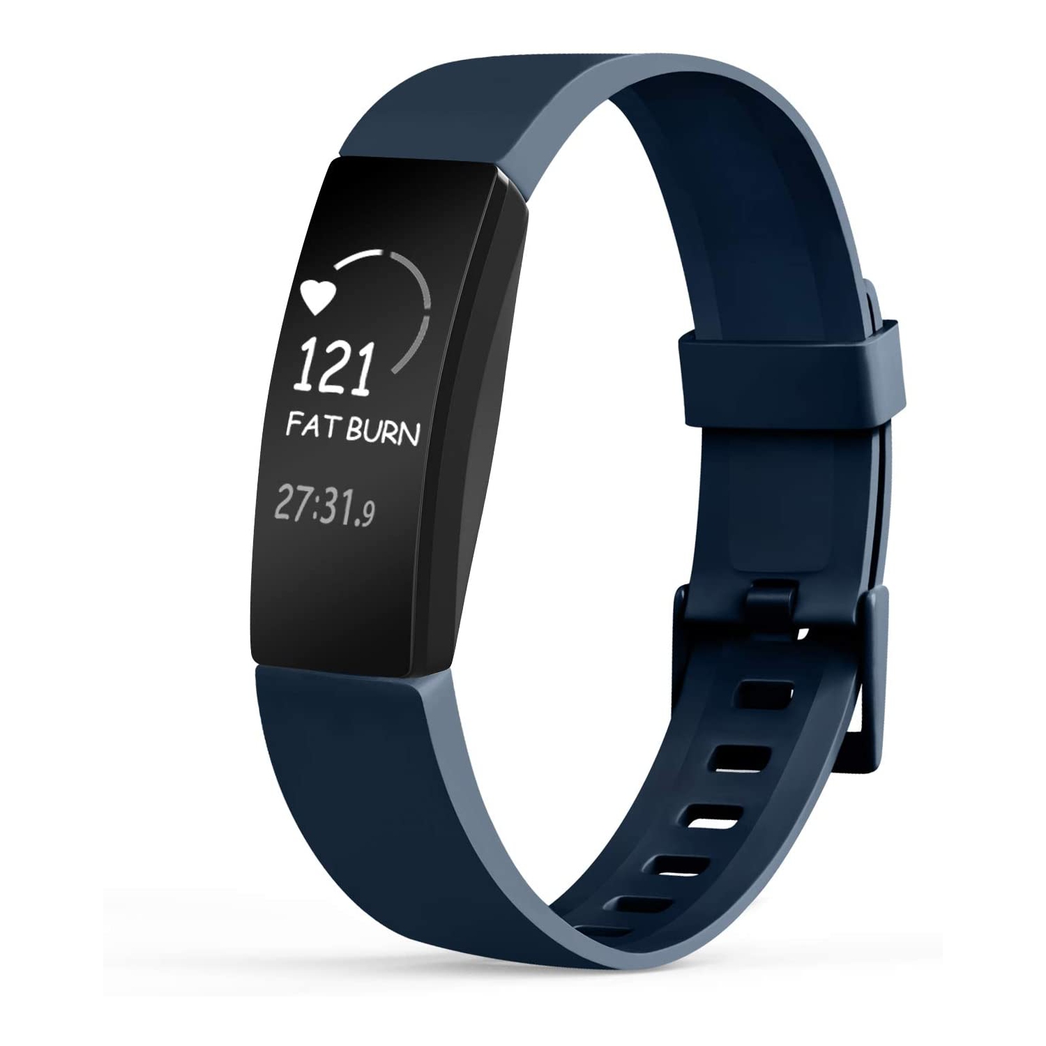 Fitbit Inspire/Inspire HR Band, Soft Waterproof Sport Watch Strap Replacement Wristband (LARGE)