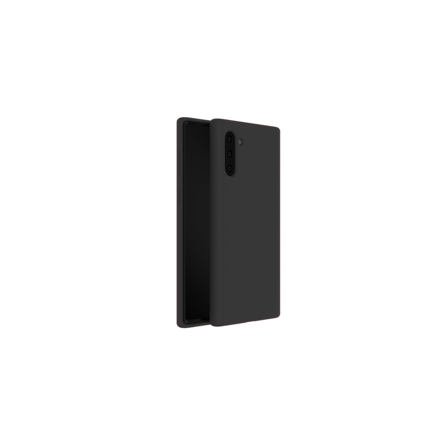 PANDACO Soft Shell Matte Black Case for Samsung Galaxy Note 10