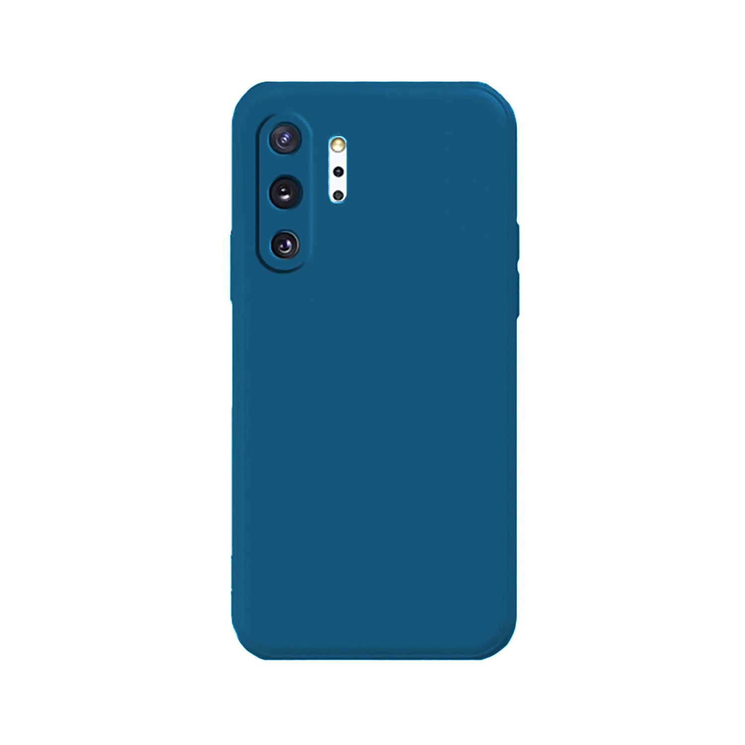 PANDACO Soft Shell Matte Navy Case for Samsung Galaxy Note 10+
