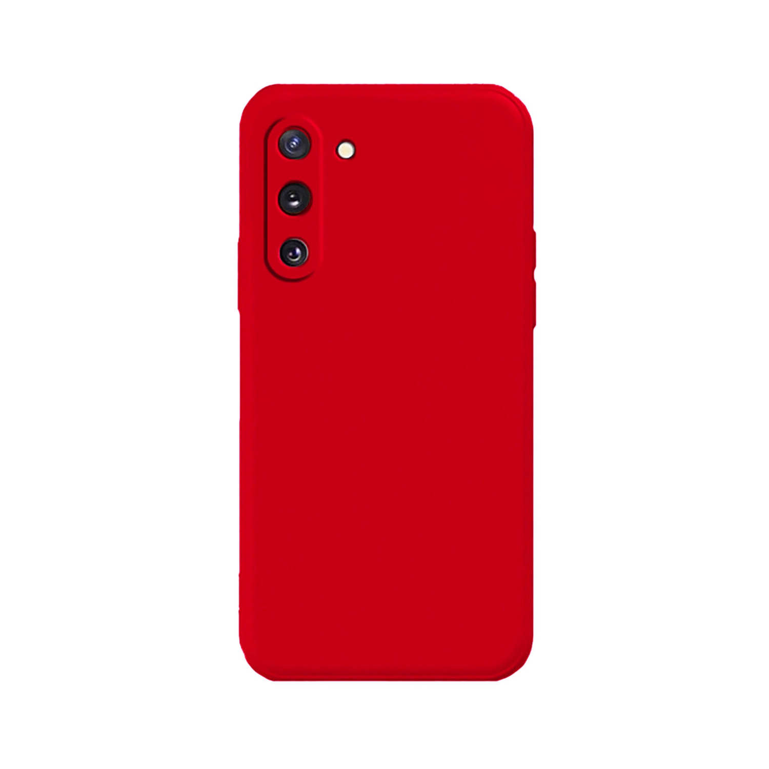 PANDACO Soft Shell Matte Red Case for Samsung Galaxy Note 10