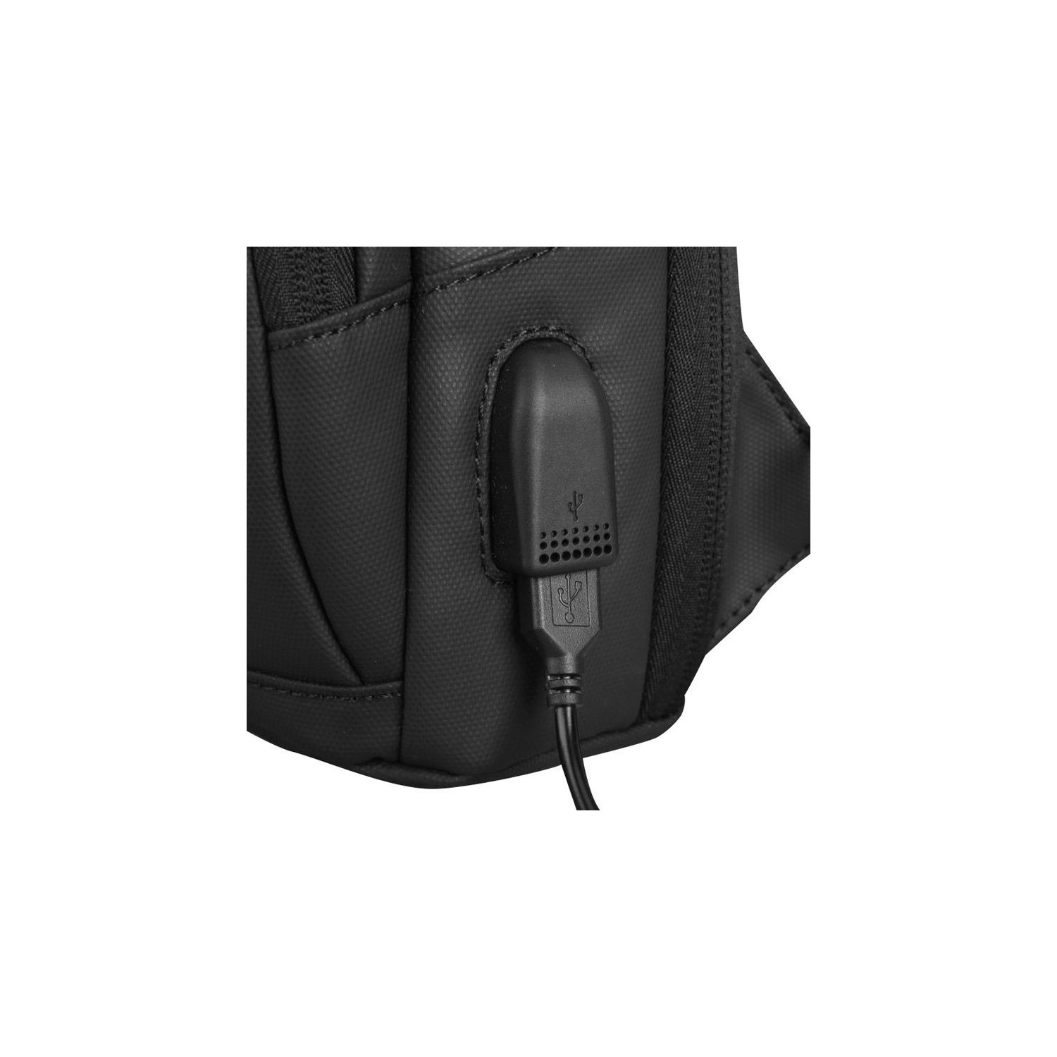 Mark Ryden "NAVARRO MINI" USB Charging Sling Bag w/ USB Charging Port, Anti-Theft Back Pocket & Water Repellent Material