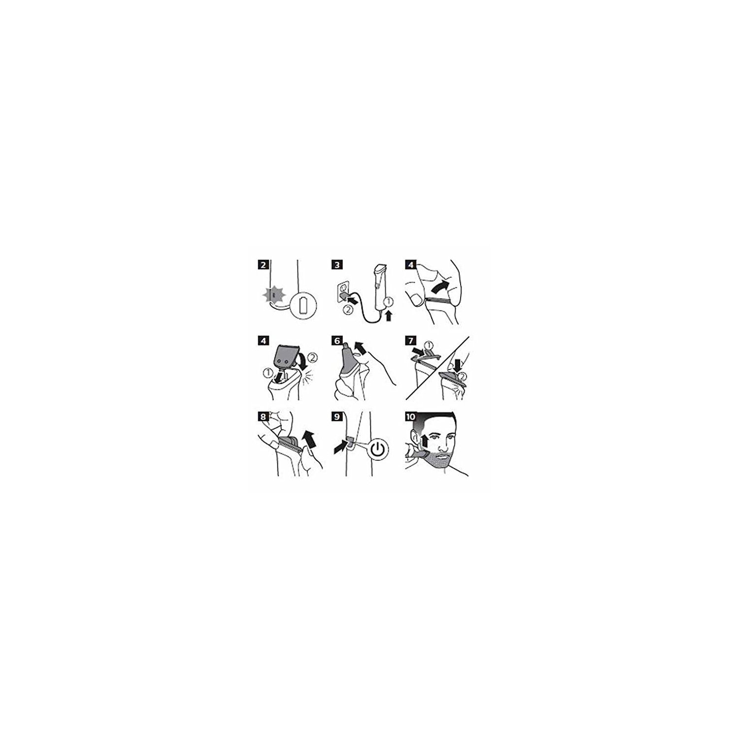 Philips Norelco Multi Groomer MG7770/49-25 Piece, Beard, Body, face, Nose, and Ear Hair Trimmer, Shaver, and Clipper