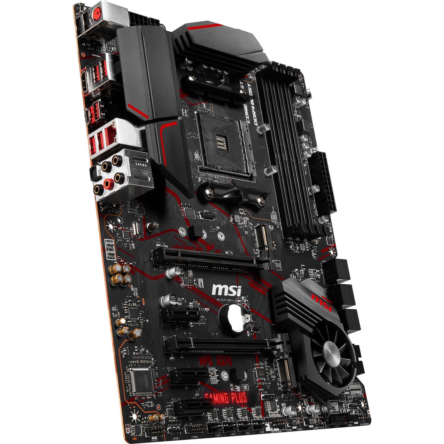 MSI MPG X570 GAMING PLUS Motherboard (AMD AM4, PCIe 4.0, DDR4