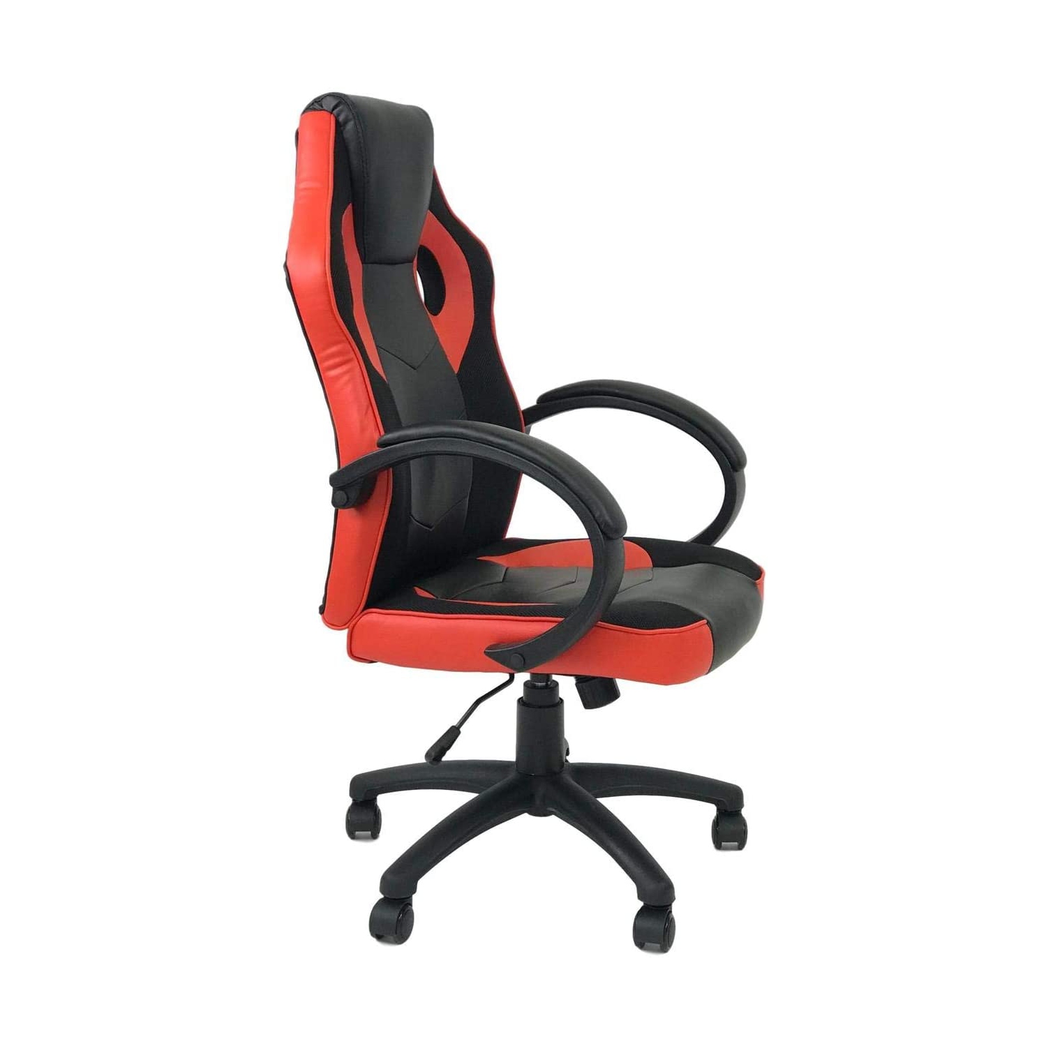 Meubles Nicer Reclining Racing Chaise de jeu avec Inclinez et Armest Rouge