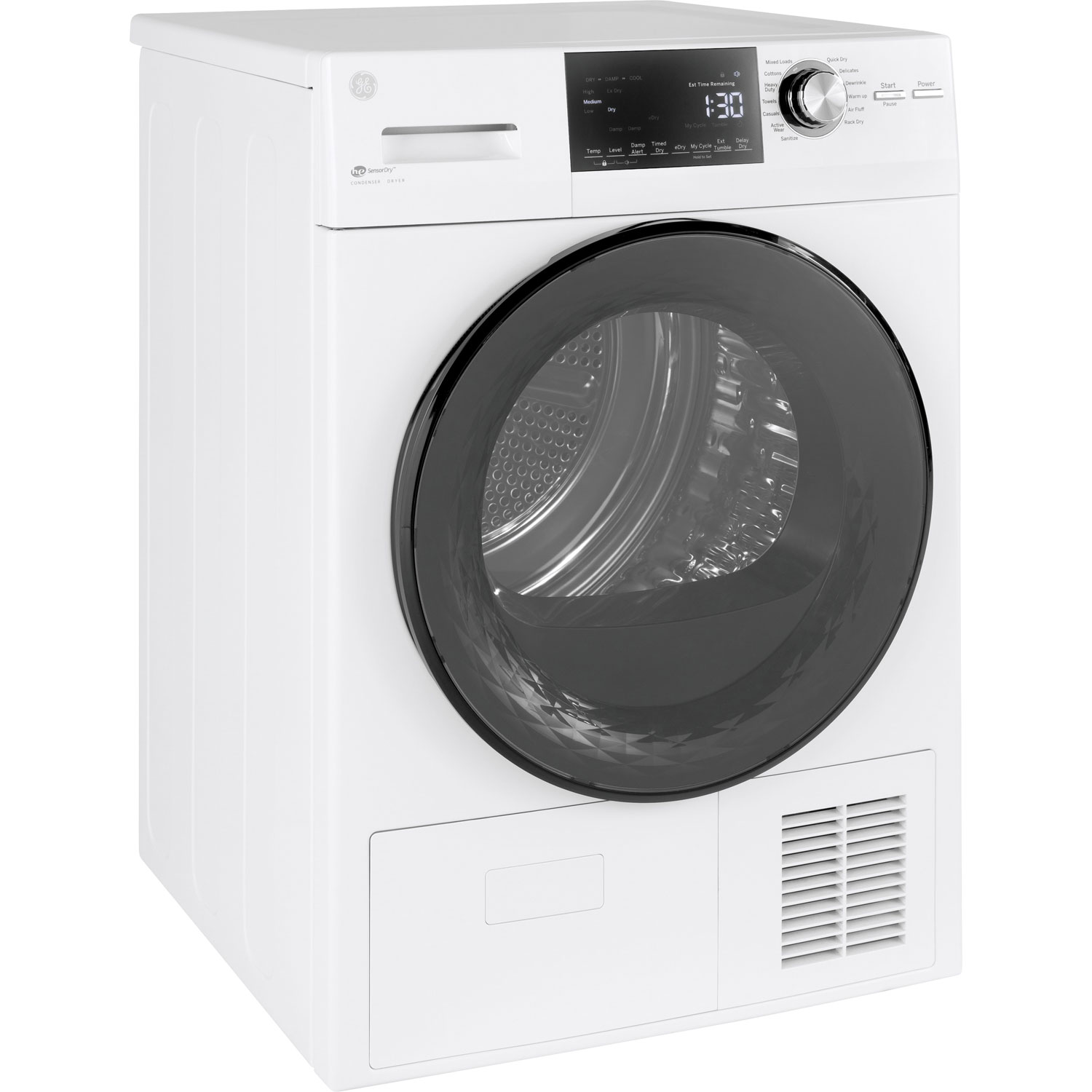 GE 4.1 Cu. Ft. Electric Dryer - White