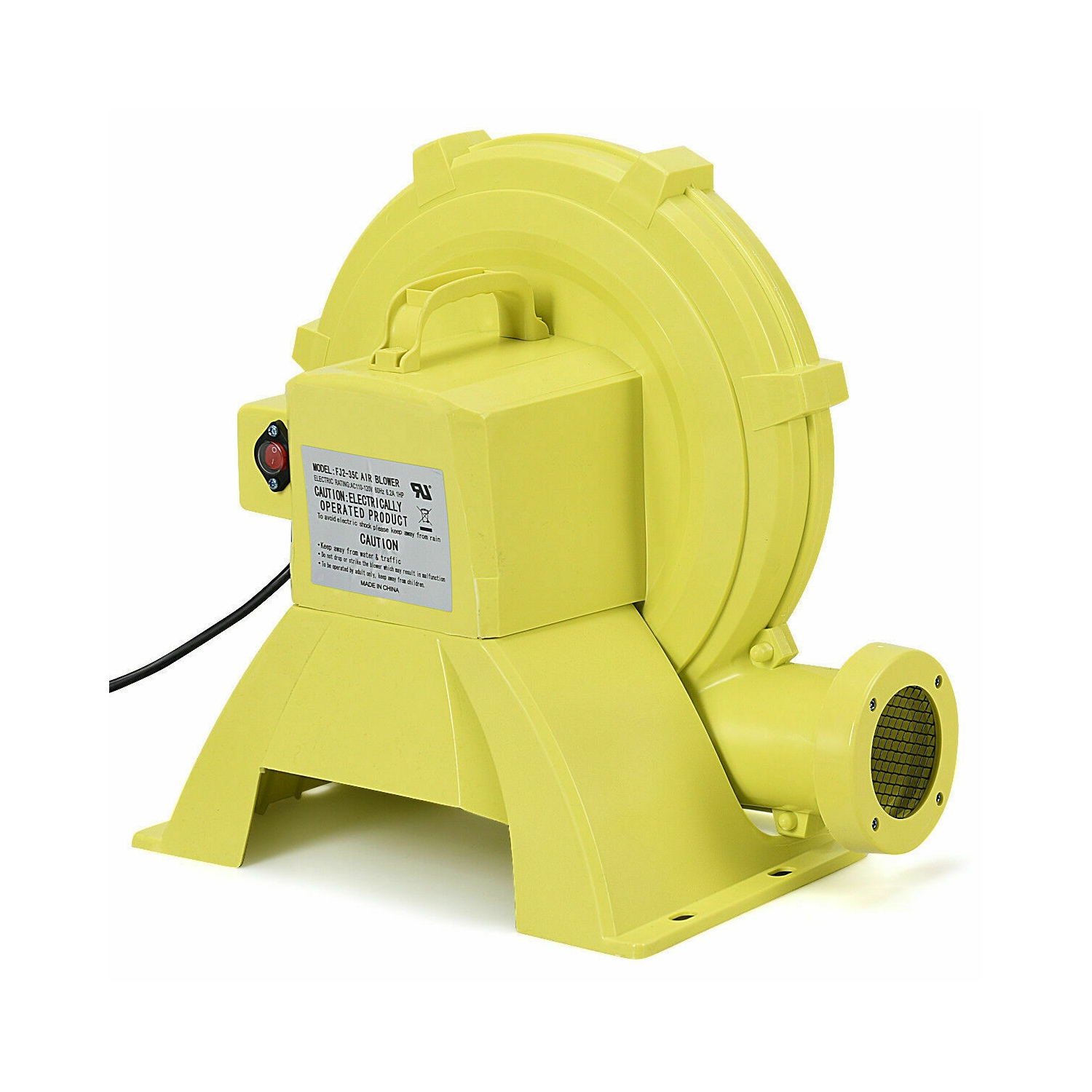 Gymax 735W Bounce House Air Blower Pump Fan for Indoor Outdoor Inflatable Bouncy House