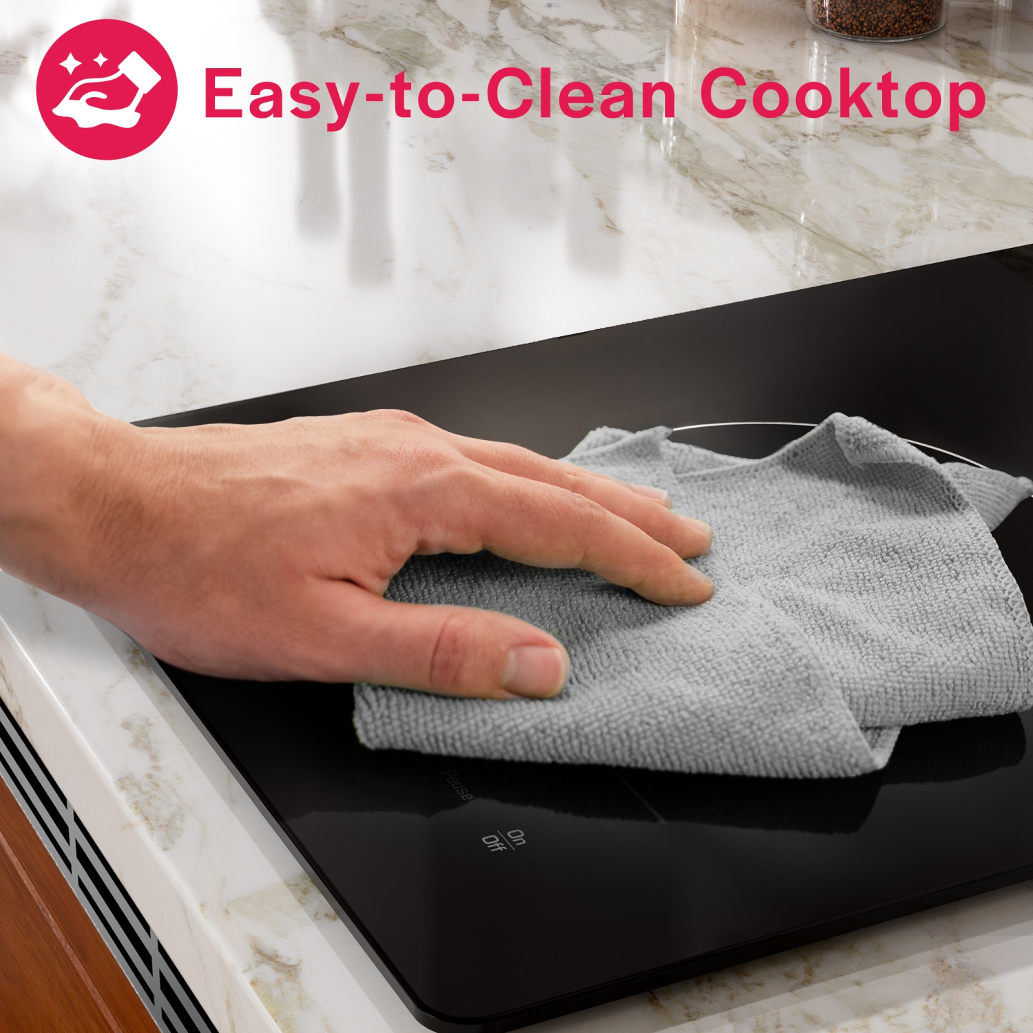 Surface de cuisson électrique à induction à 2 brûleurs de 12 po et 120 V d’Emporava - Noir