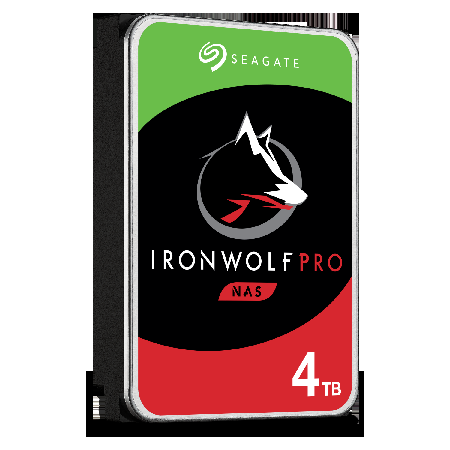 Seagate IronWolf Pro 4TB NAS Internal Hard Drive HDD – 3.5 Inch SATA 6Gb/s 7200 RPM 128MB Cache for RAID Network Attached Storage, Data Recovery Service – Frustration Free Packaging (ST4000NE001)