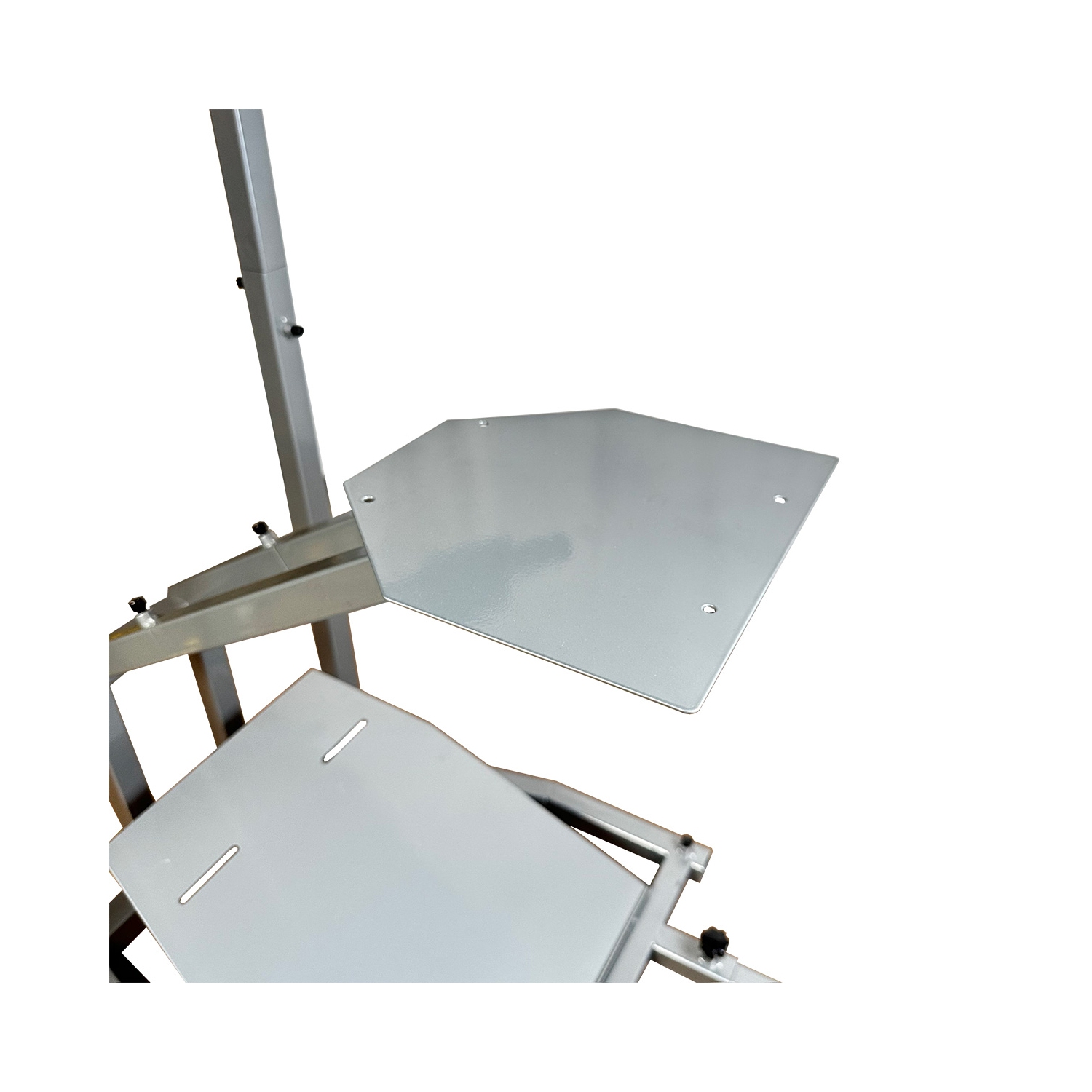 GTR Simulator - CRJ Model Adjustable Leatherette Seat, Flight Simulation Cockpit Dual Control Mount, Triple Monitor Stand