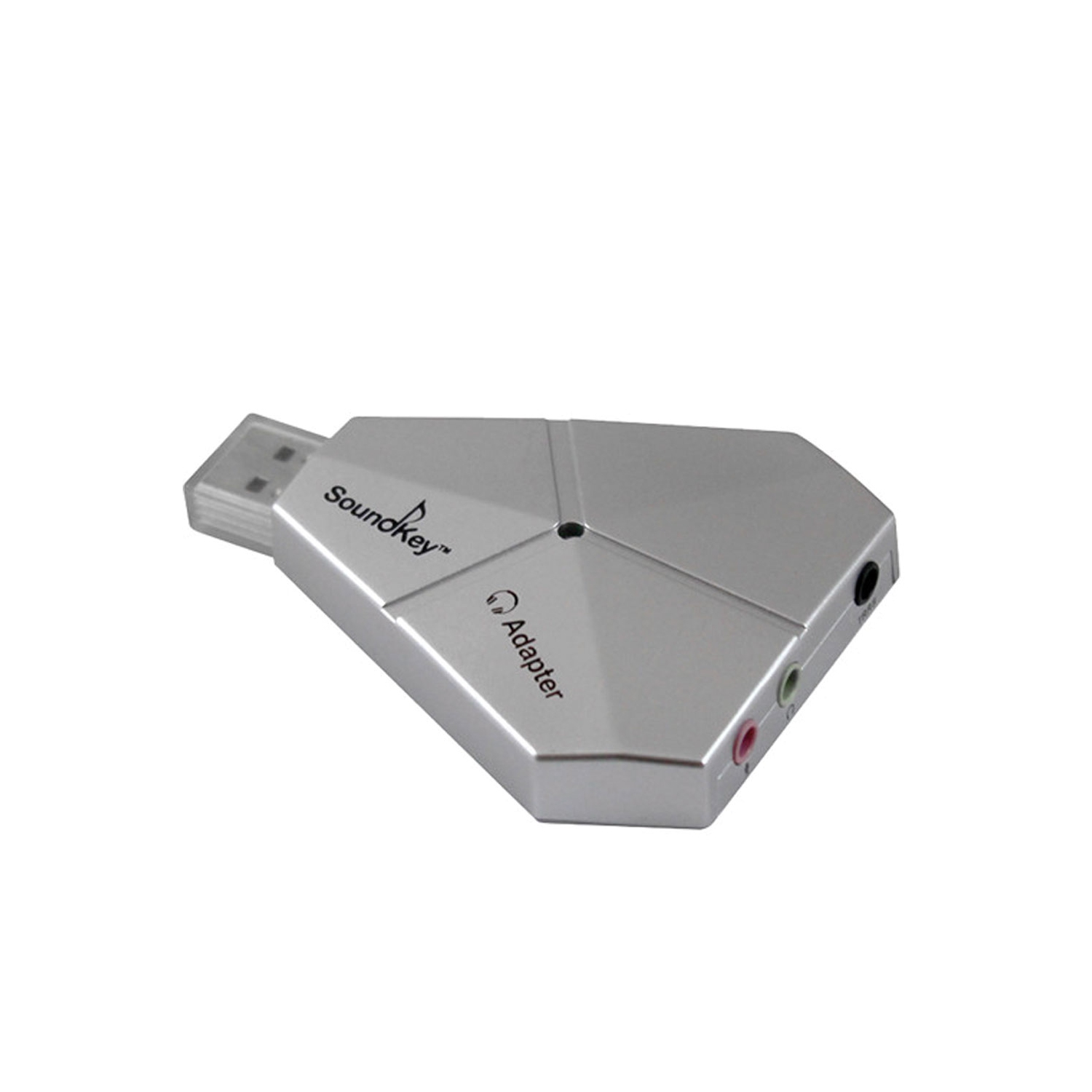 Adaptateur pour écouteurs USB - 3,5&nbsp;mm/double 3,5&nbsp;mm/TRRS vers USB