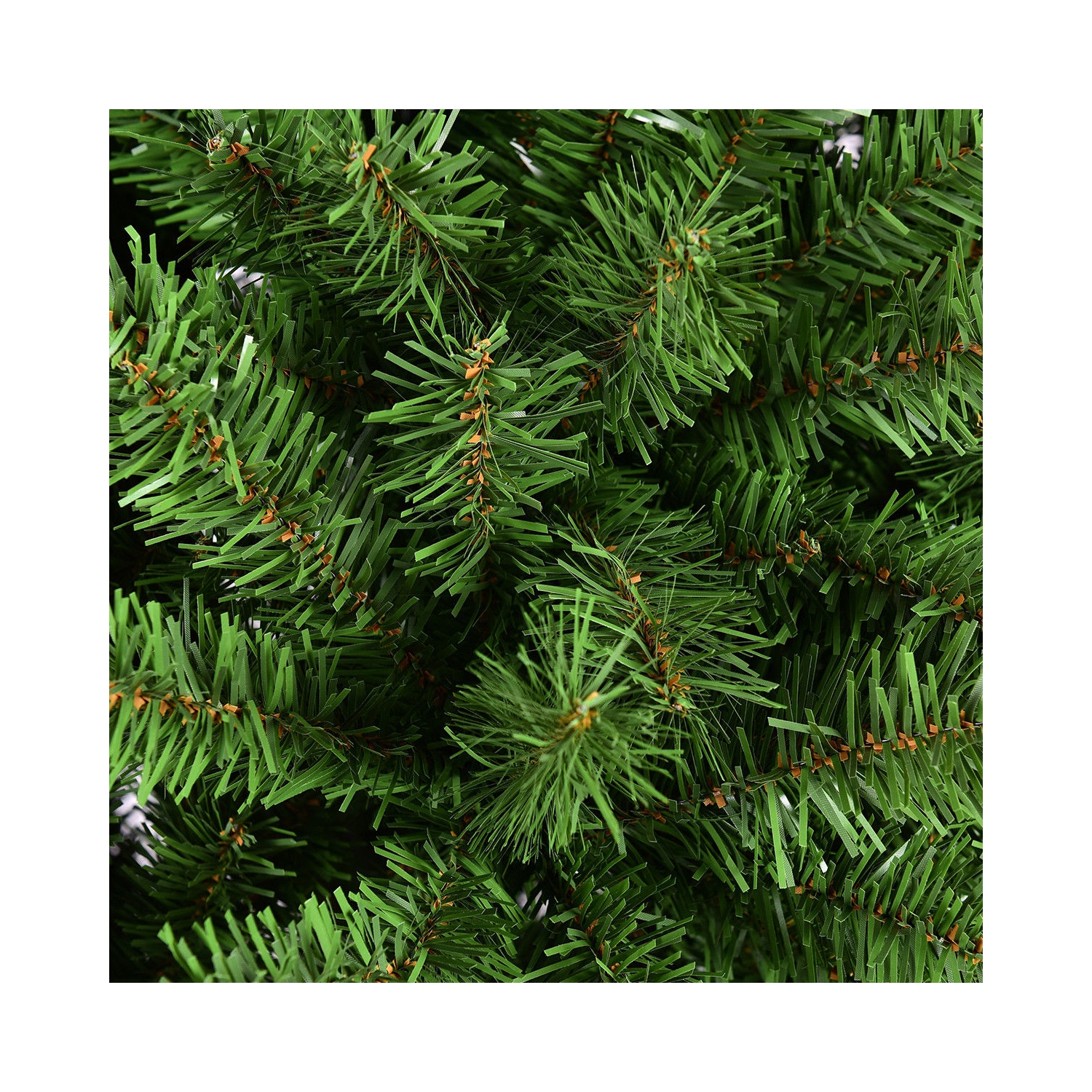 Costway 9FT PVC Artificial Christmas Tree 2132 Tips Premium Hinged w/ Solid Metal Legs