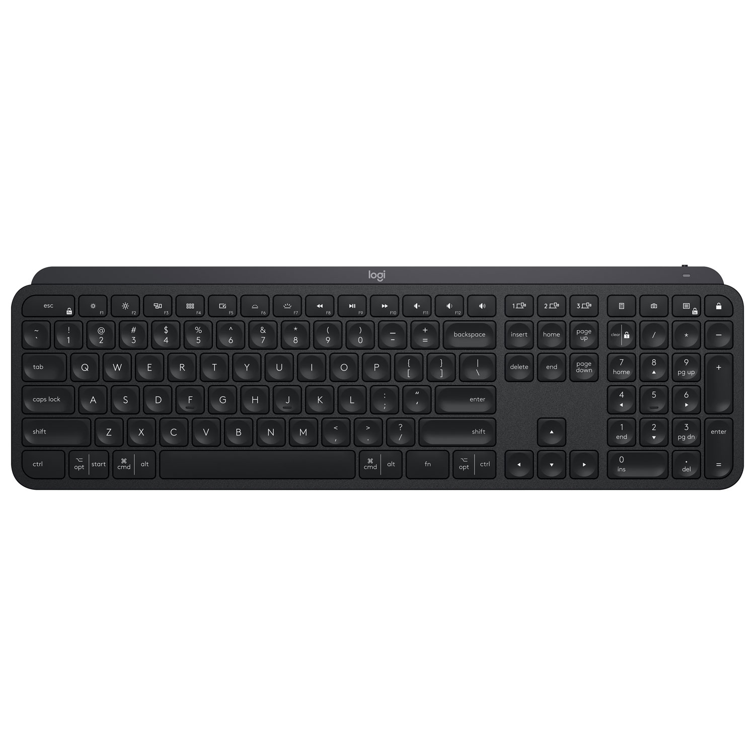 Logitech MX Keys Wireless Backlit Keyboard - English