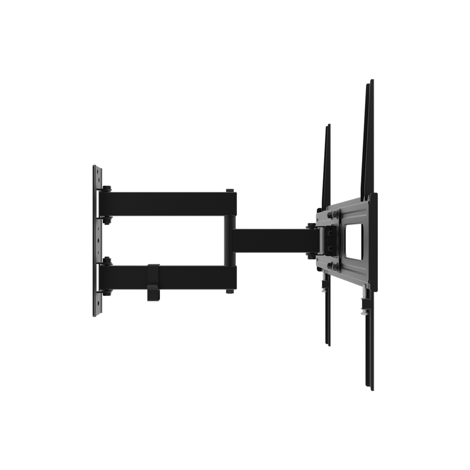 26-55 Inch Full Motion TV Wall Mount Hold up to 77LBS and Extension Max 420MM, TV Bracket with Articulating Arms Swivels Tilts and Max VESA 400x400mm