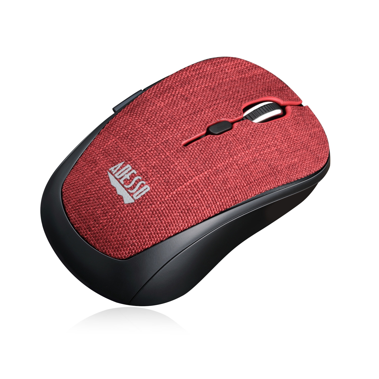 Adesso Technology Wireless Optical Mouse - Red