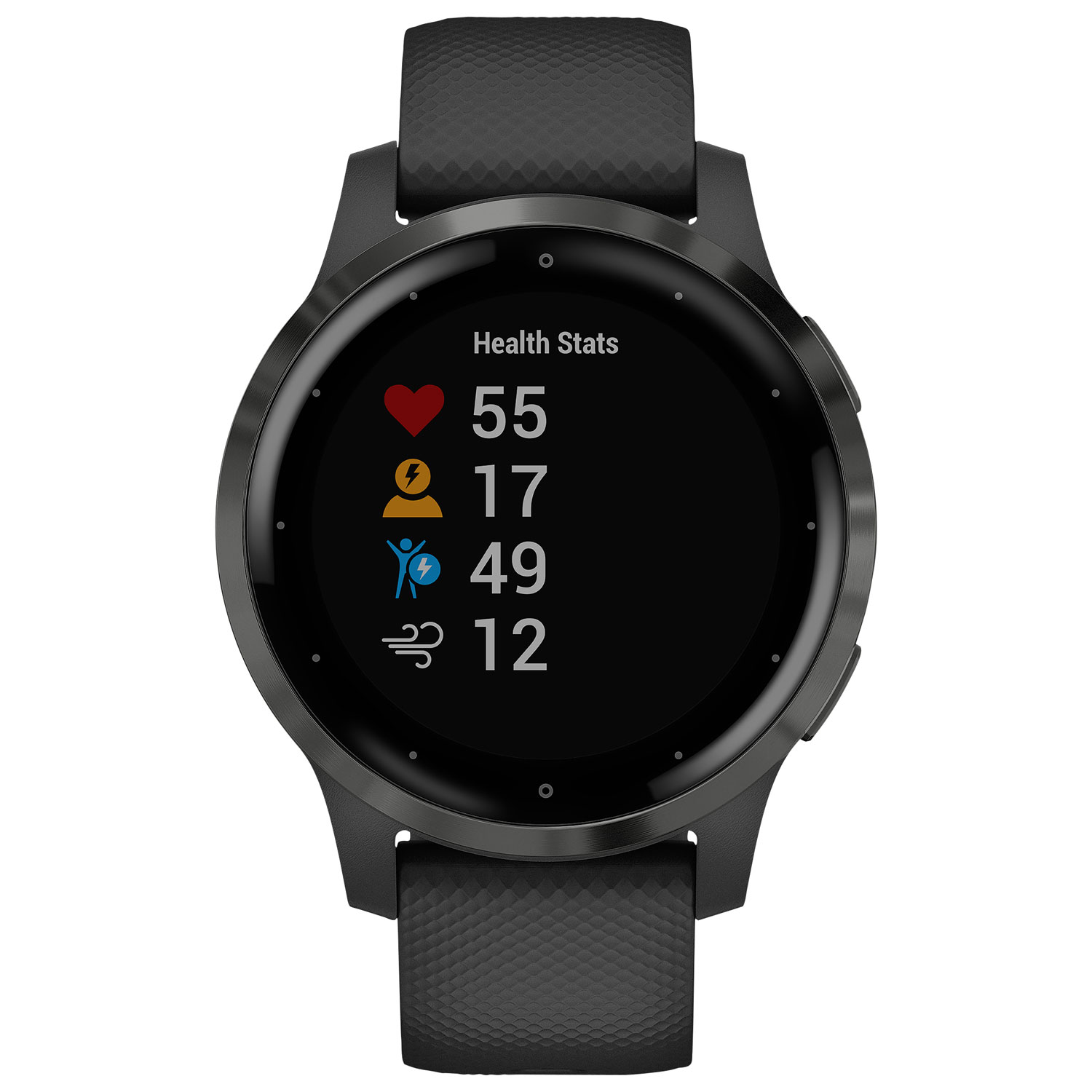 Garmin vivoactive 4S 40mm GPS Watch with Heart Rate Monitor - Slate/Black