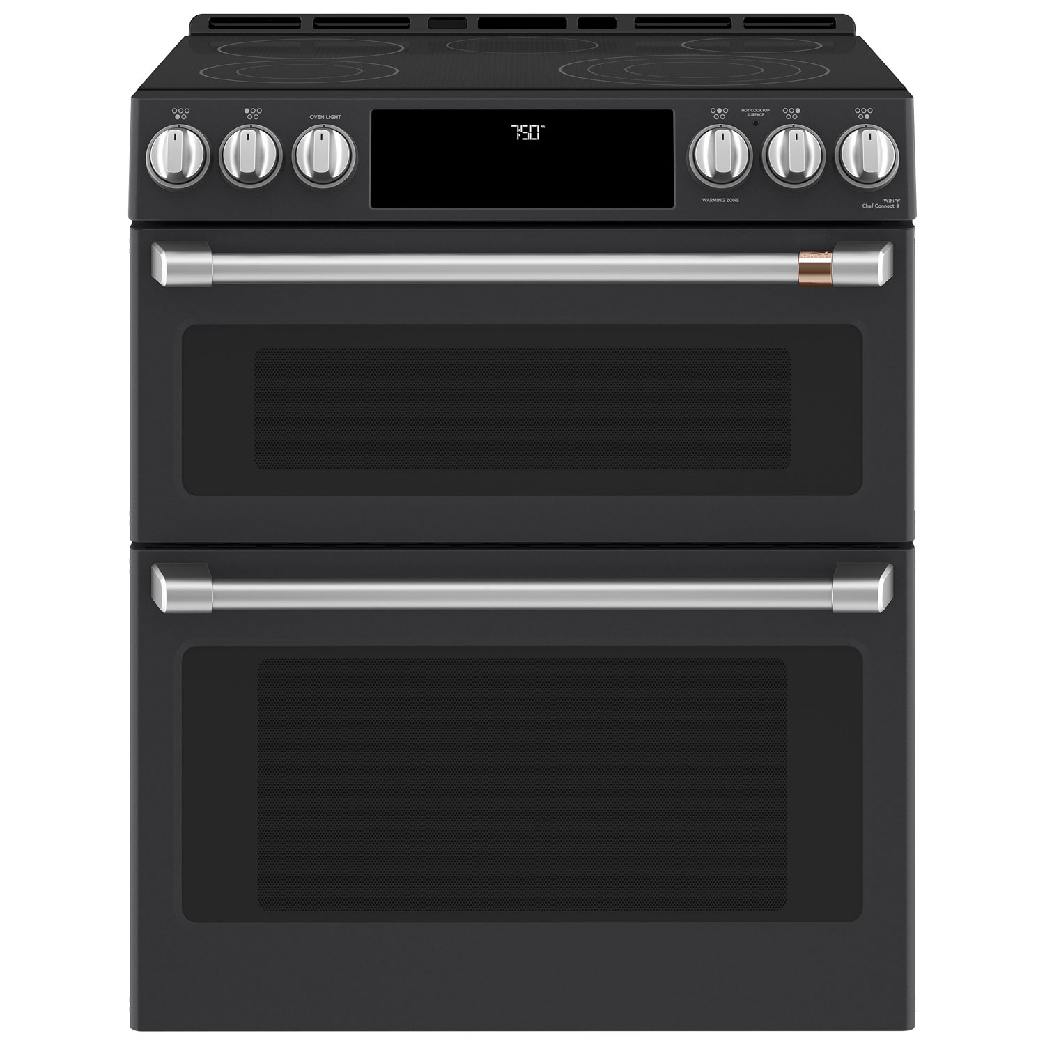 Café 8-Piece Electric Cooktop Handle Kit - Brushed Stainless