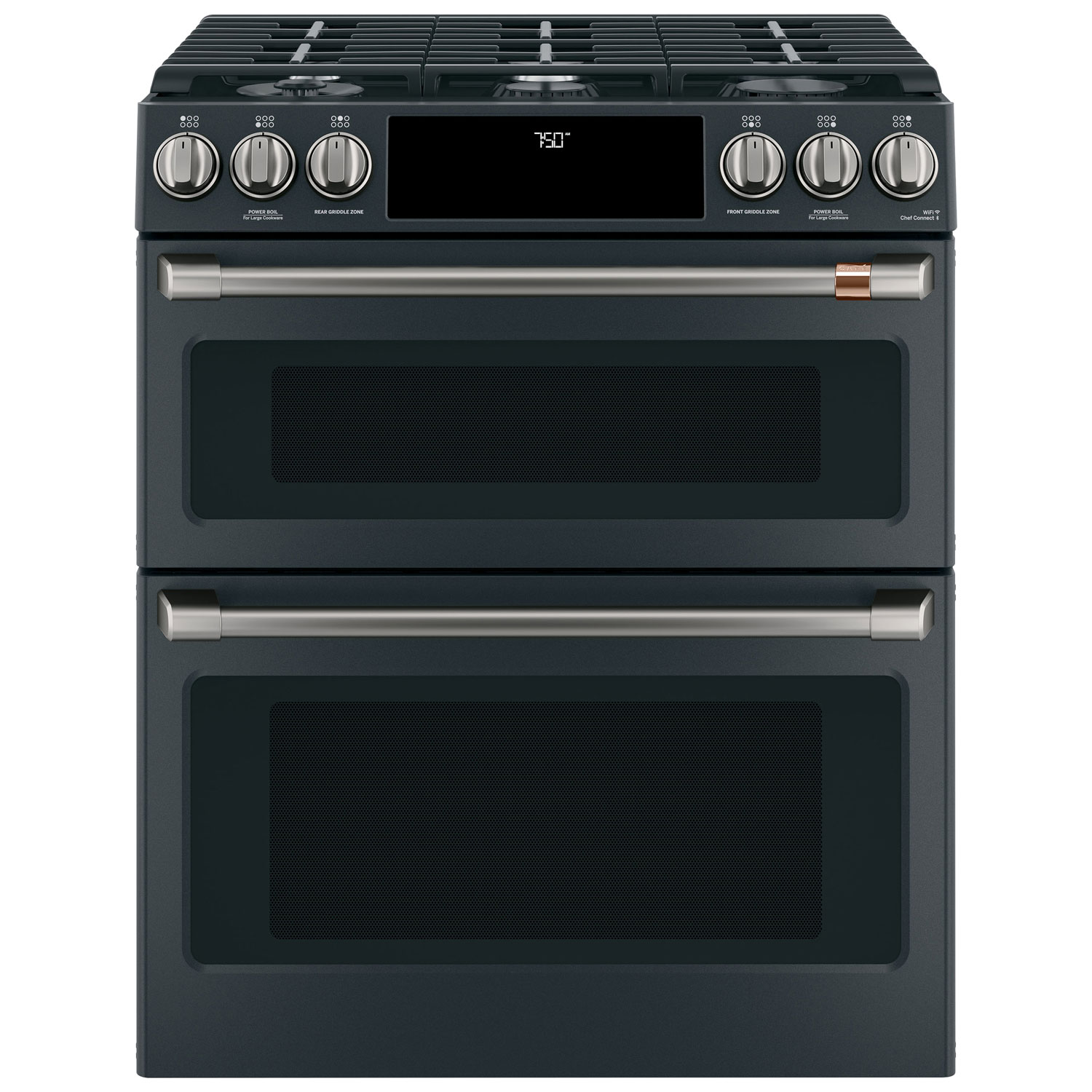 Café 8-Piece Gas Cooktop Handle Kit - Brushed Black