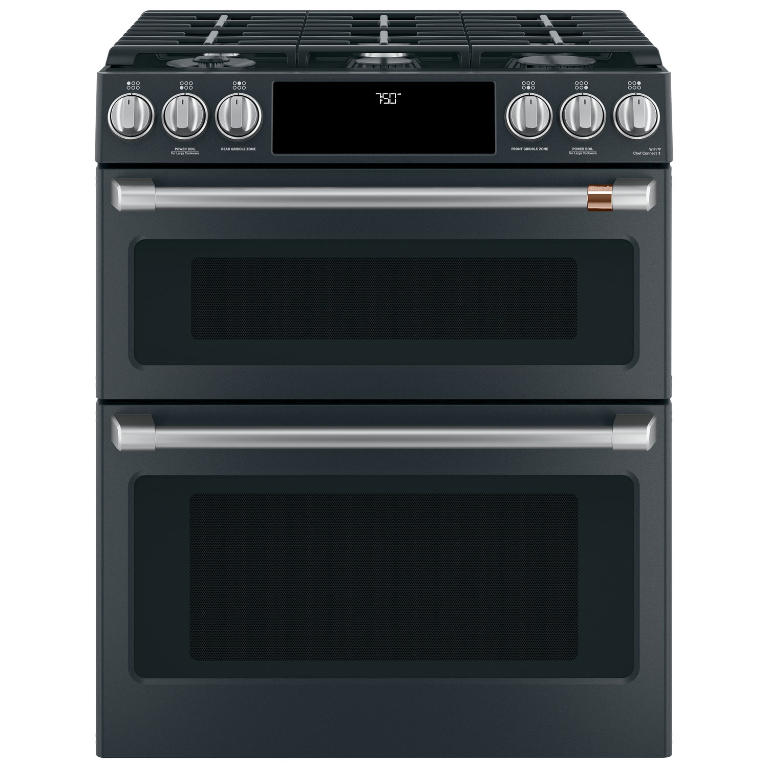 Café 8-Piece Gas Cooktop Handle Kit - Brushed Stainless