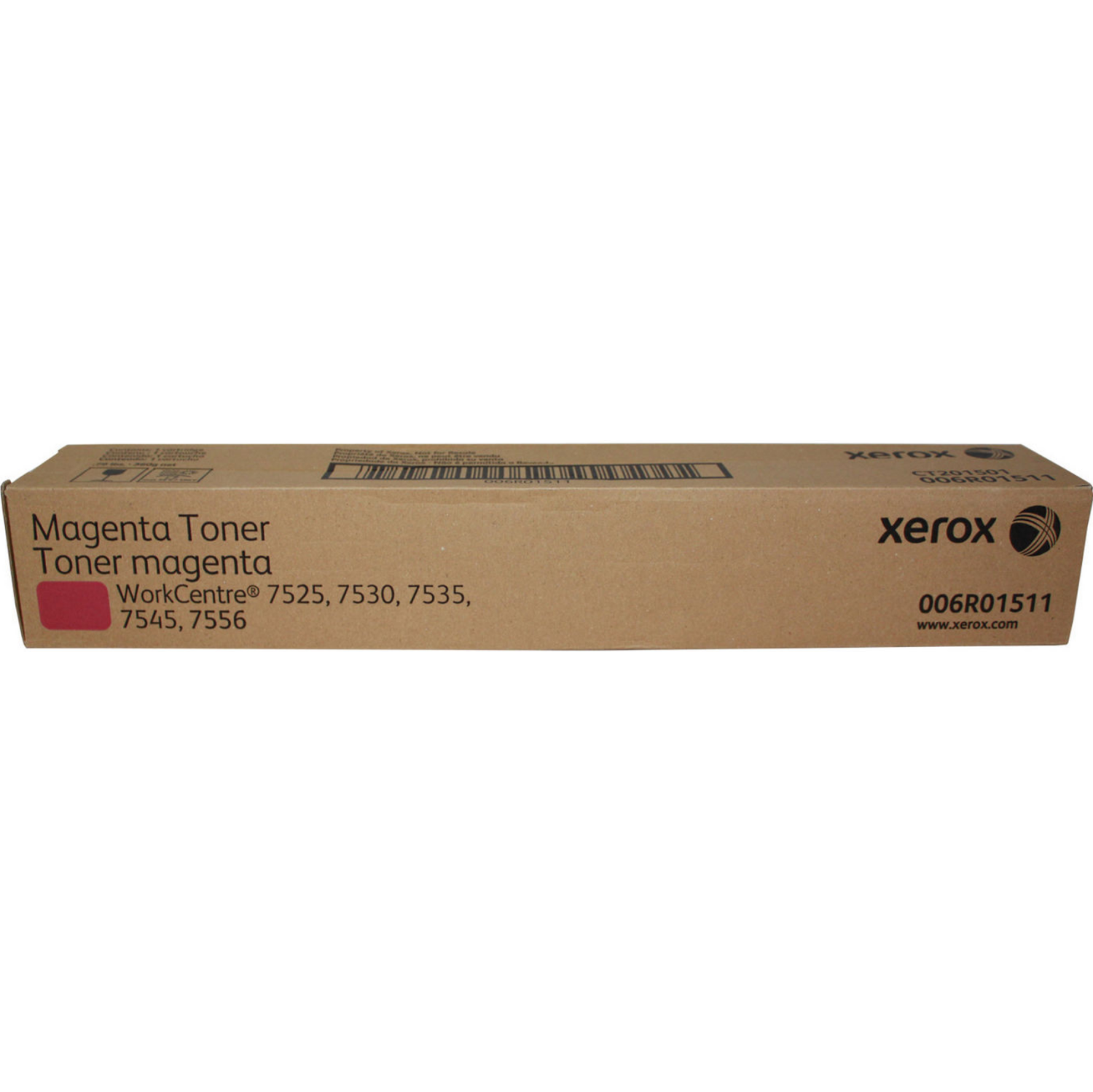 Xerox 006R01512, 006R01511, 006R01510 Set de 3 couleurs; d'origine pour WorkCentre 7525 à 7535