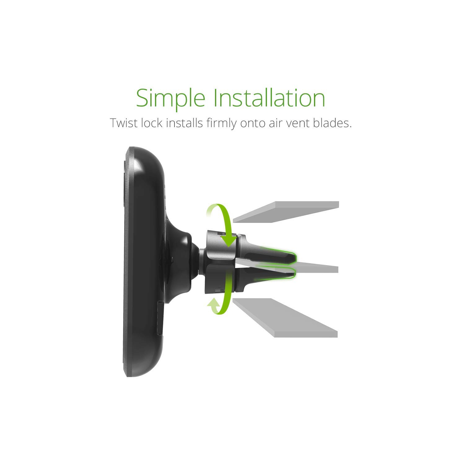 iOttie iTap Wireless 2 Vent Mount Black