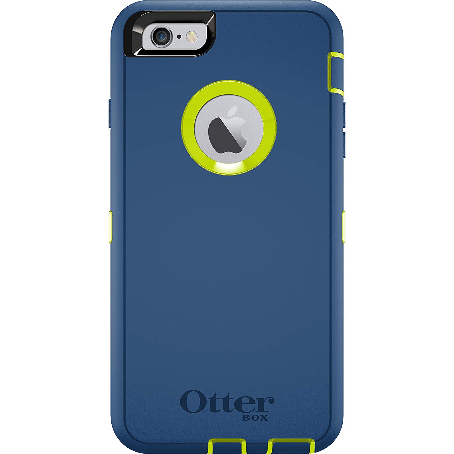 OtterBox Defender Series iPhone 6 Plus ONLY Case (5.5" Version), Retail Packaging, ELECTRIC INDIGO (CITRON/DEEP WATER)