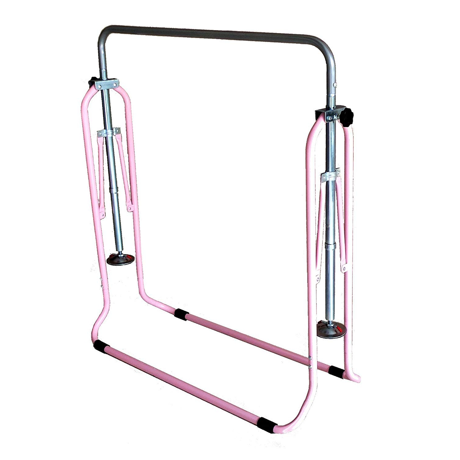 X Factor Kids – barre horizontale ajustable en forme de singe Jungle Gym, barre horizontale Kip pour enfants, rose