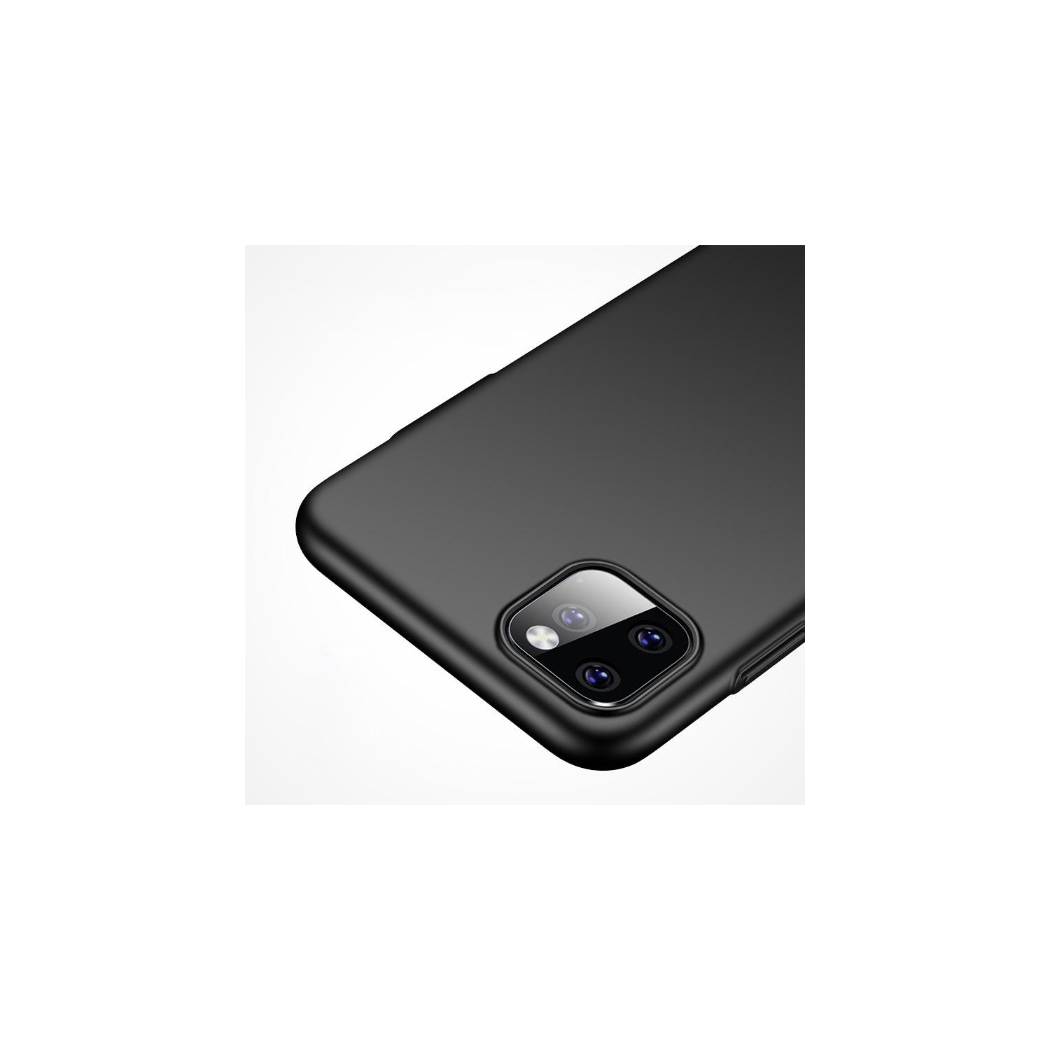 Étui rigide bleu marine métallique PANDACO pour iPhone 11 Pro