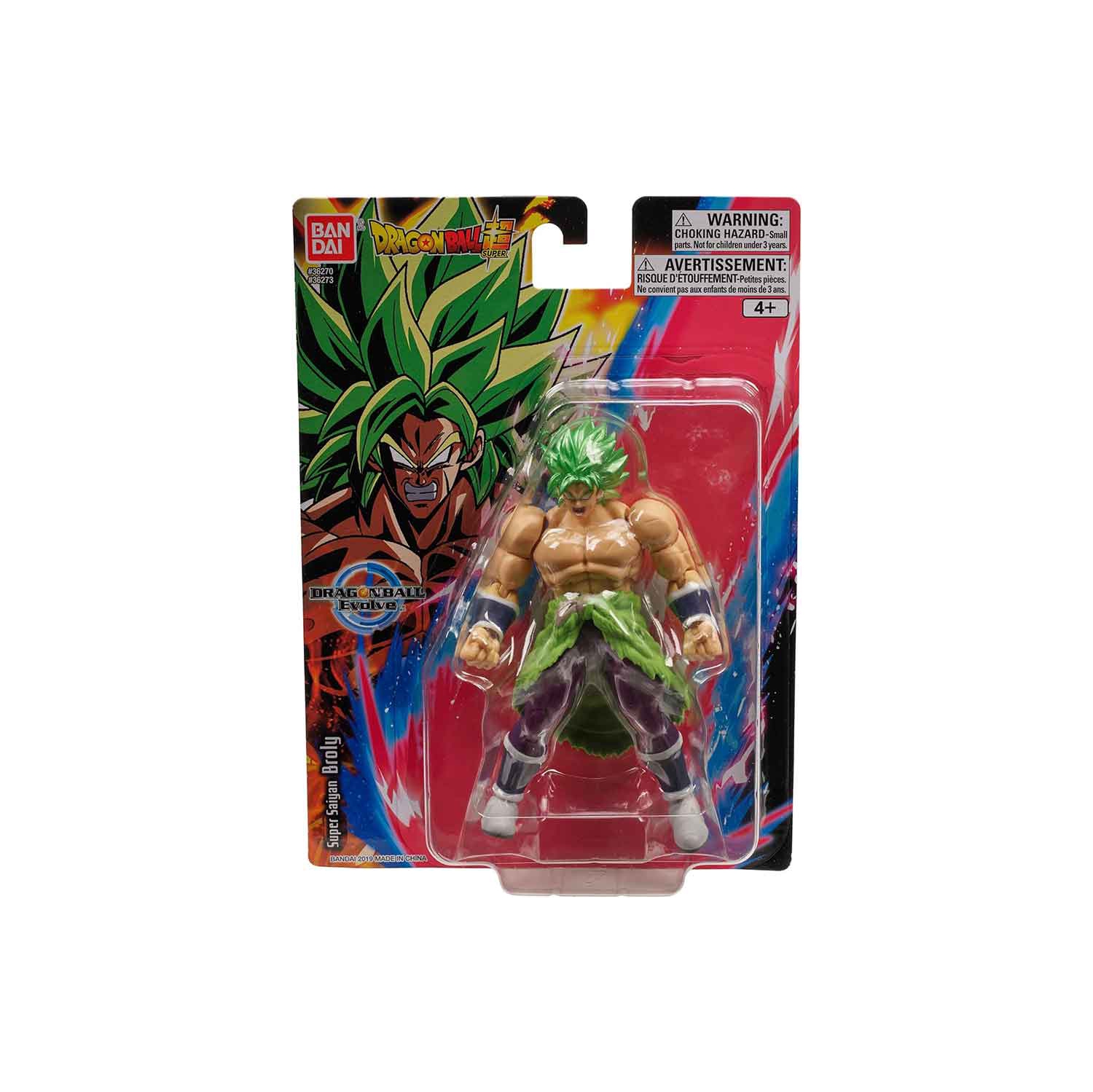 Figurine d'action de 5 po Dragonball Super Evolve - Super Saiyan Broly