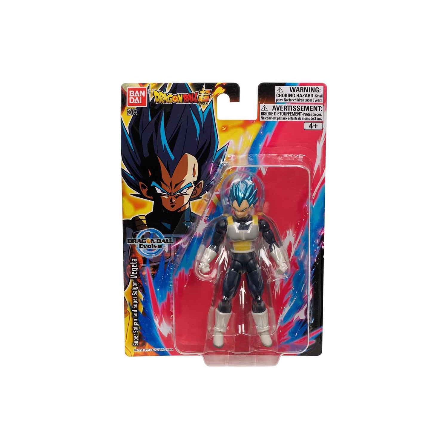 Dragonball Super 5 Inch Action Figure Evolve - Super Saiyan Blue Vegeta