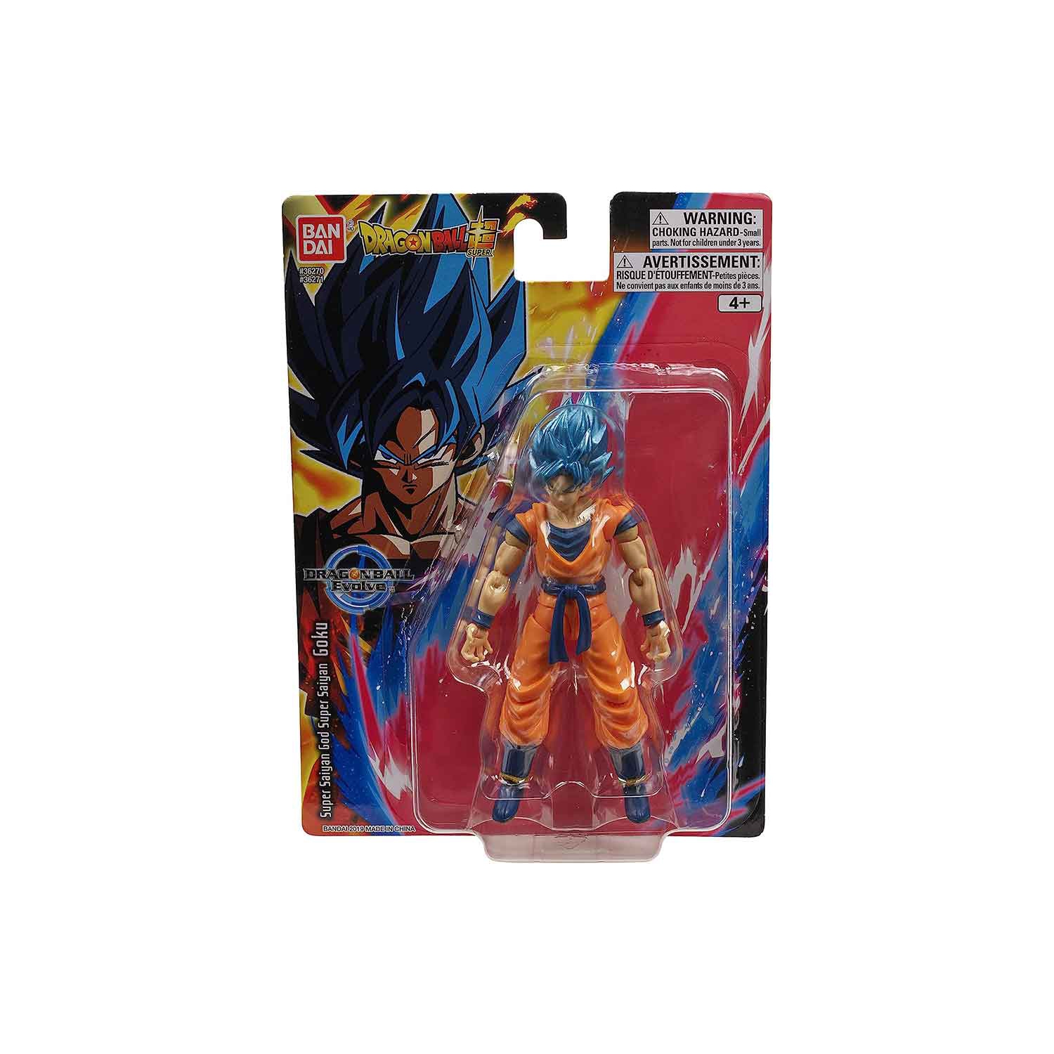 Dragonball Super 5 Inch Action Figure Evolve - Super Saiyan Blue Goku